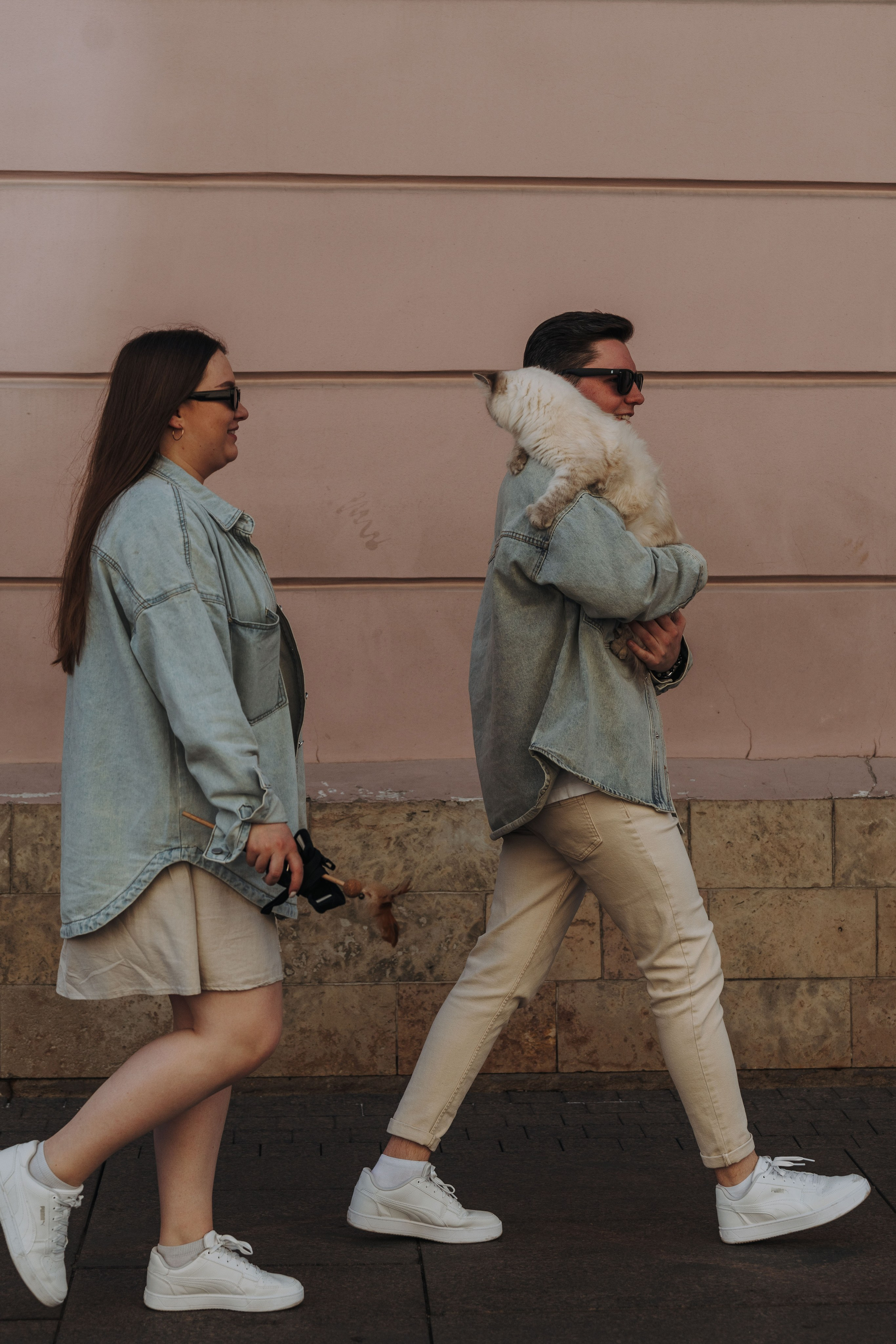 Сильвия, Полина и Никита. Фотограф анималист в Спб недорого Олеся Майорова