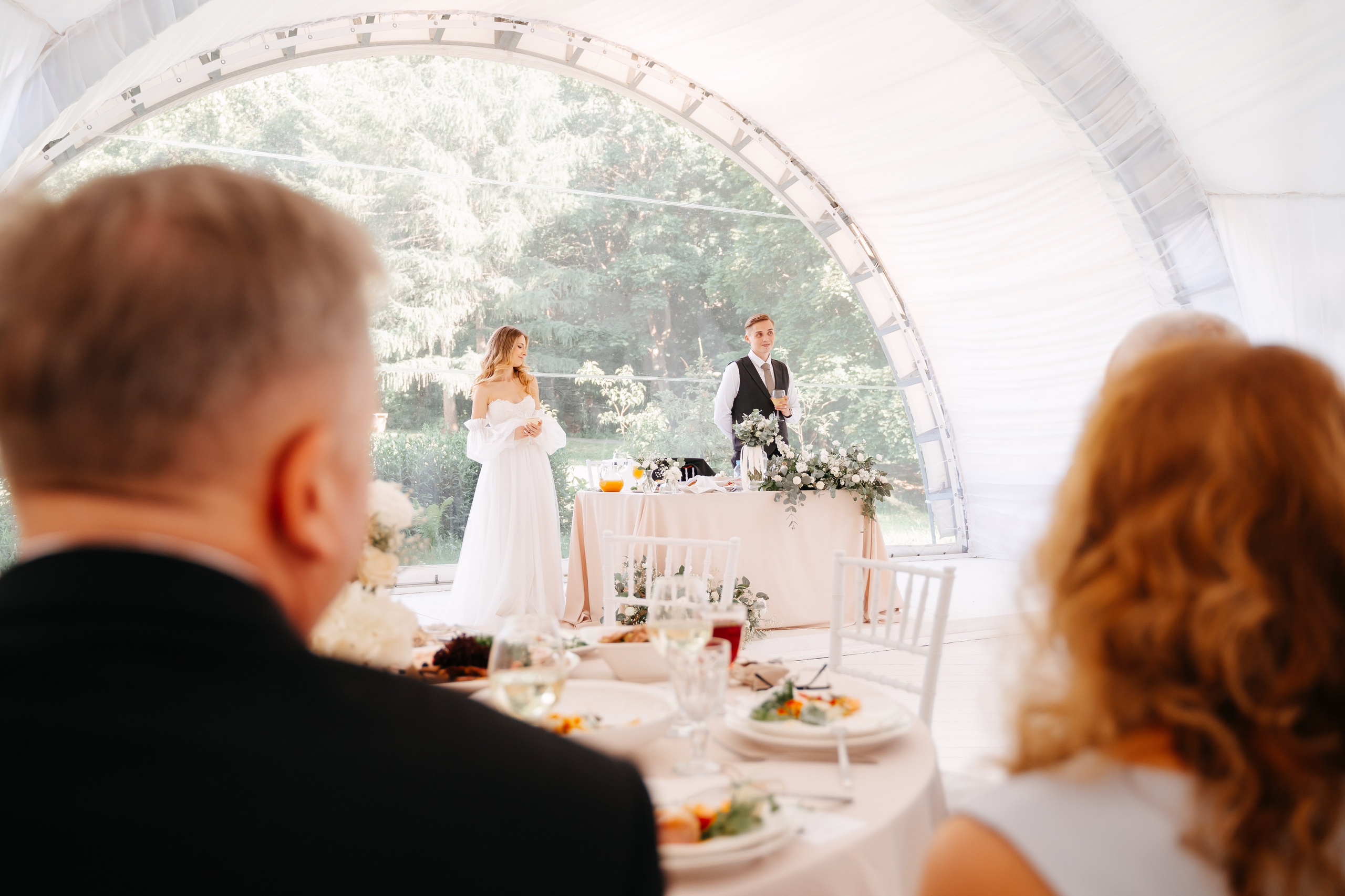 Свадьба загородом в Москве