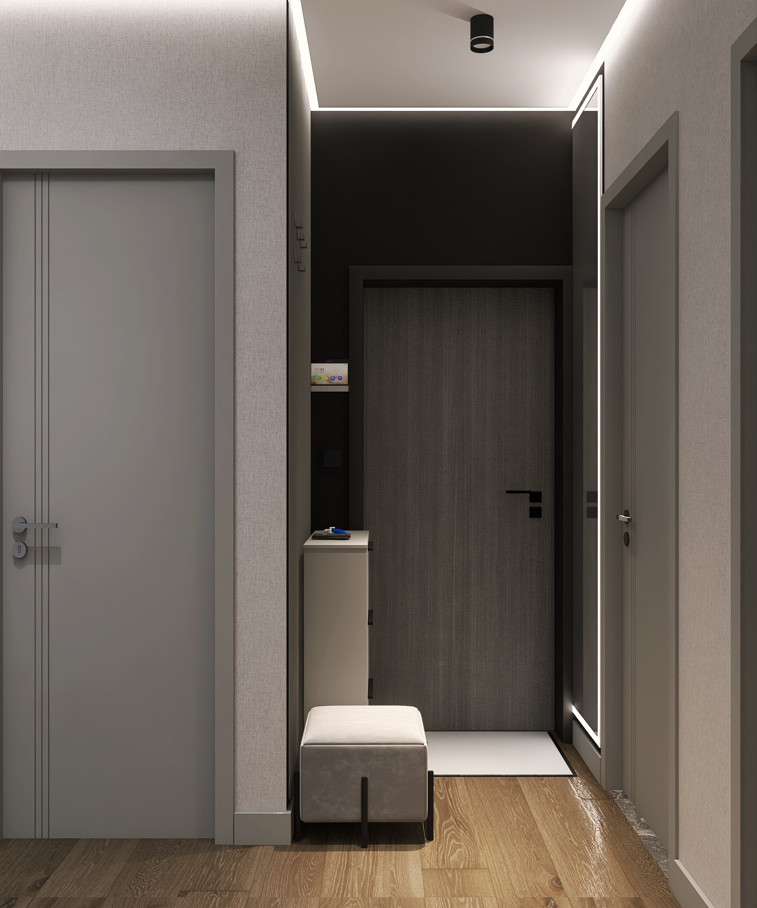 ЖК  на Добролюбова. Площадь 65 кв. м. Дизайнер интерьера в Новосибирске_Елена Сергеева