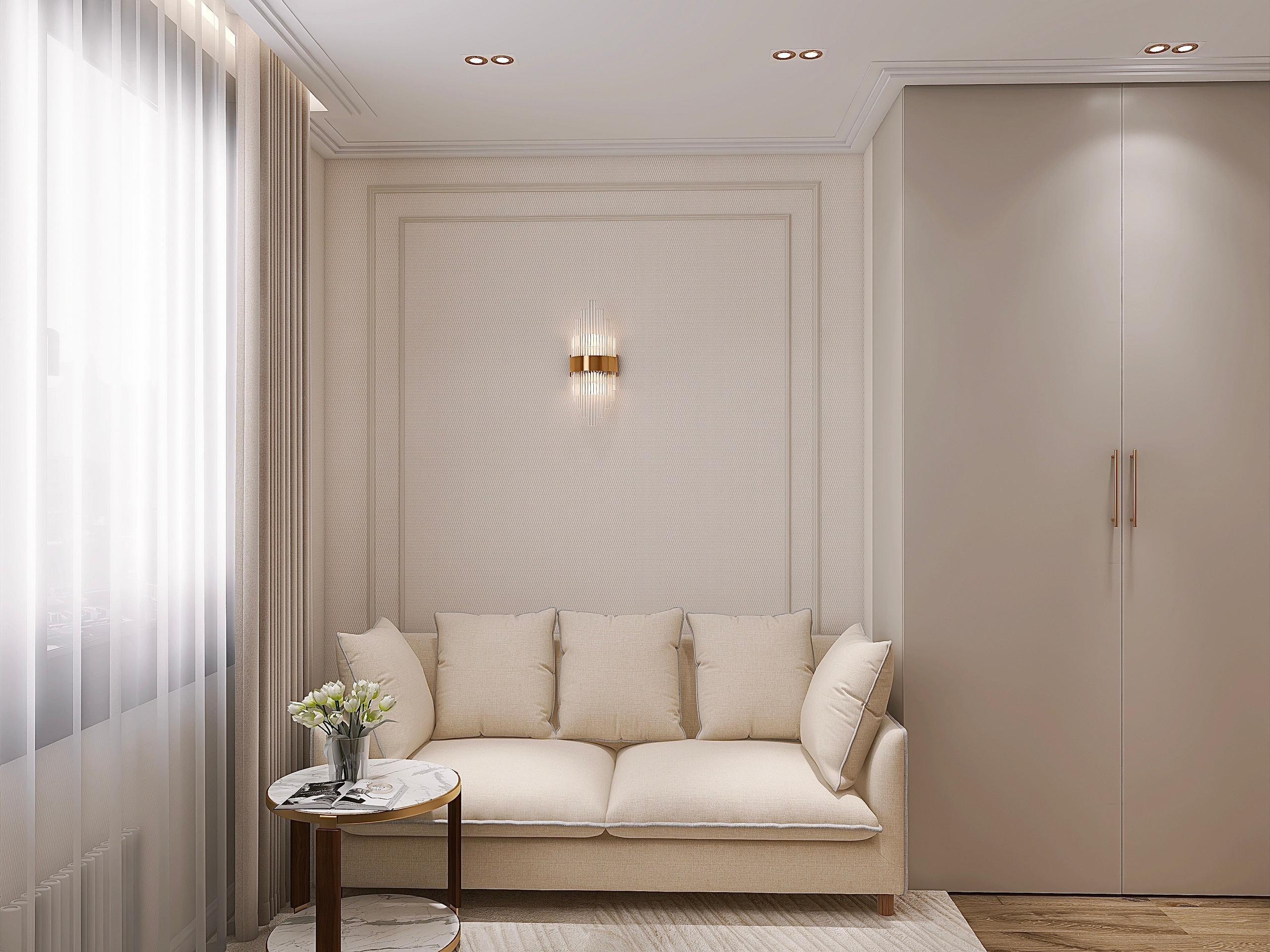 ЖК Grando. Площадь 71 кв. м. Дизайнер интерьера в Новосибирске_Елена Сергеева