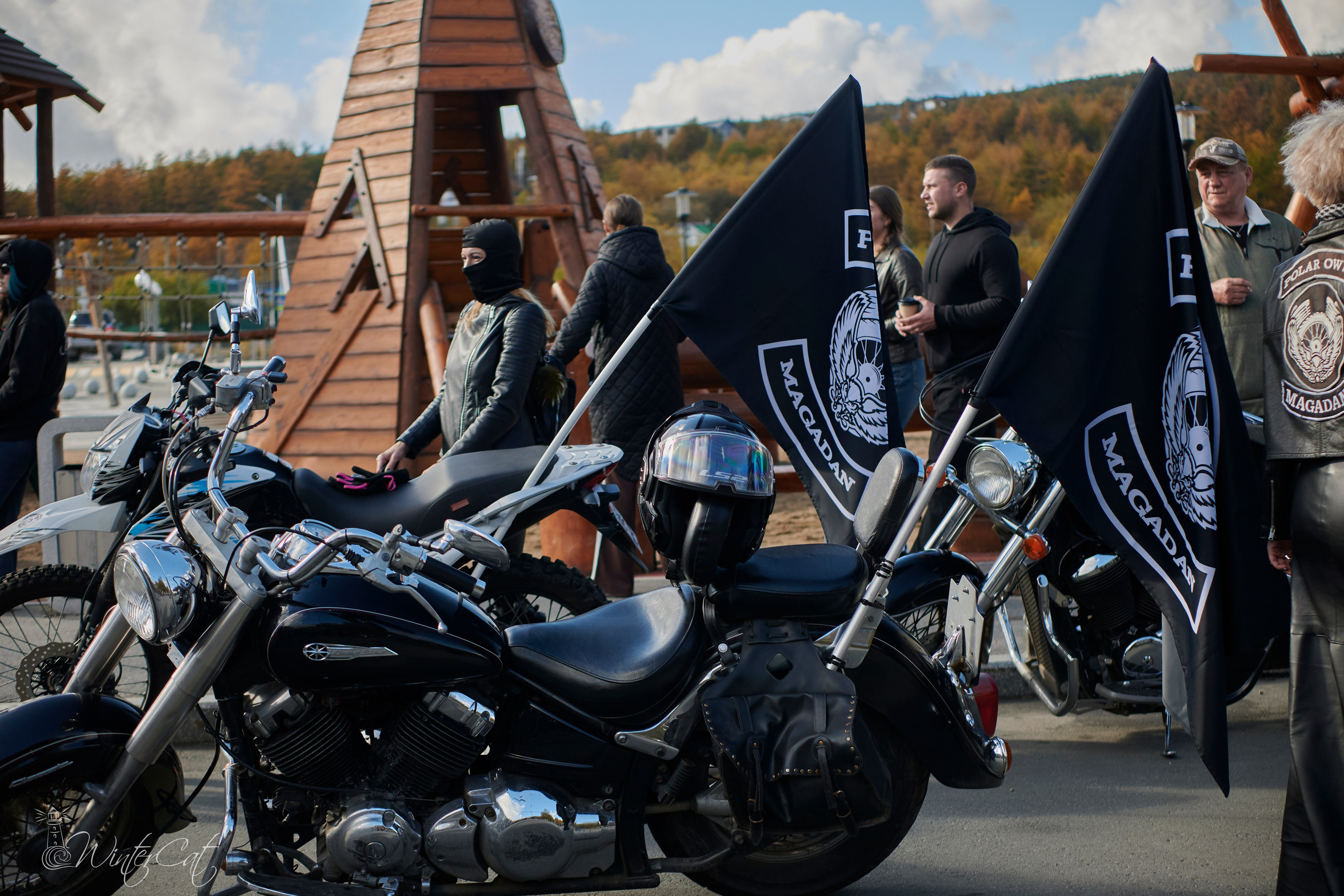 Закрытие мотосезона 2025 Полярные Совы. Портретный и репортажный фотограф в Магадане Андрей Нефедов WinterCatPhoto