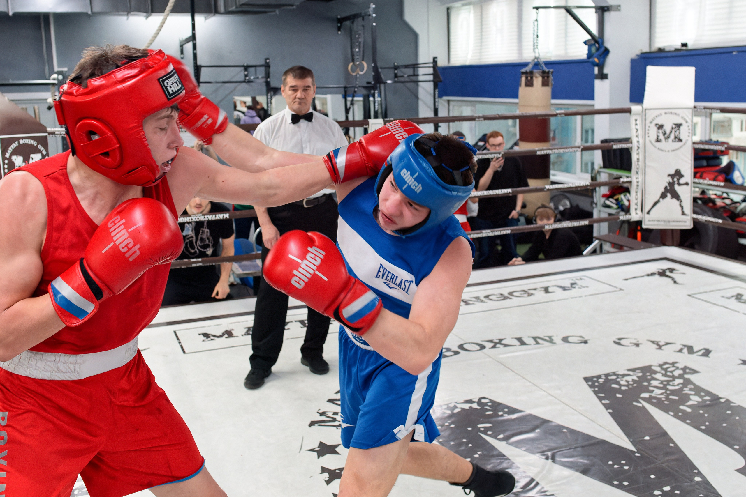 «Открытый ринг» в школе бокса Сергея Майфата. Зеленоград, 12.11.2023 г. Фотограф Никифоров-Гордеев Сергей. Москва и МО