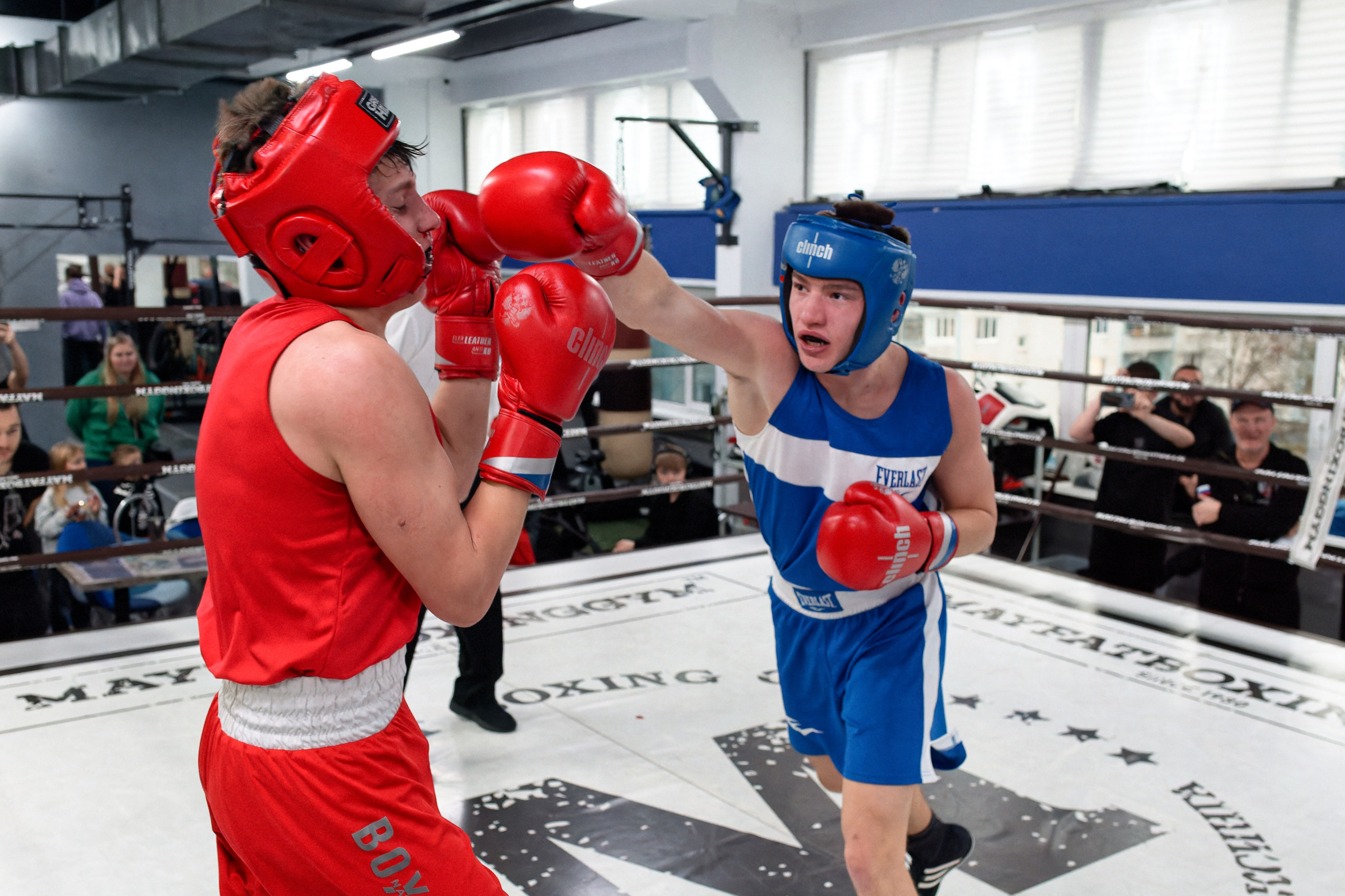 «Открытый ринг» в школе бокса Сергея Майфата. Зеленоград, 12.11.2023 г. Фотограф Никифоров-Гордеев Сергей. Москва и МО