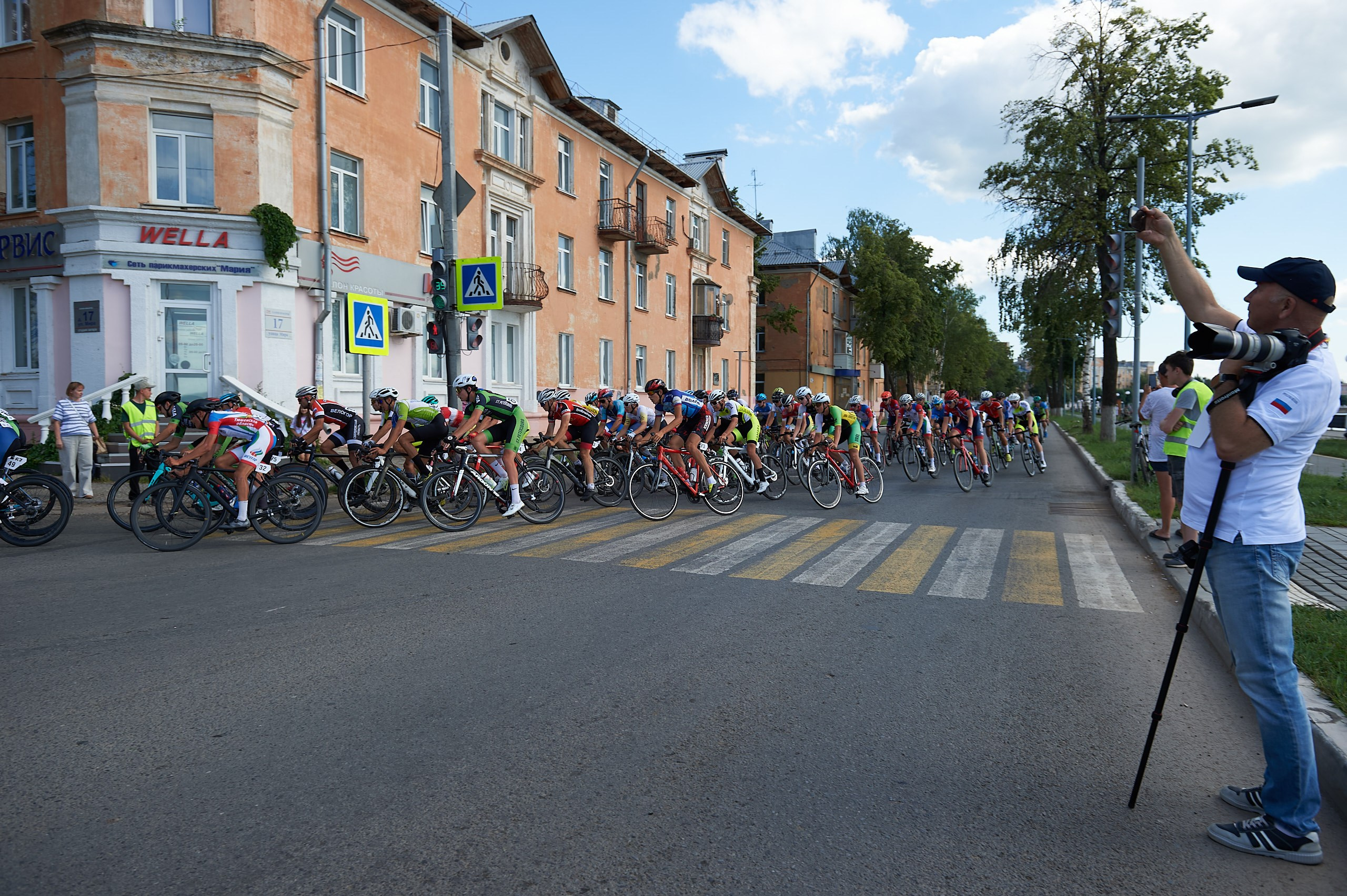 Международная многодневная гонка «Тур России». 4 этап. Воткинск 14.07. Спортивный репортажный фотограф в Ижевске Сергей Мерзляков