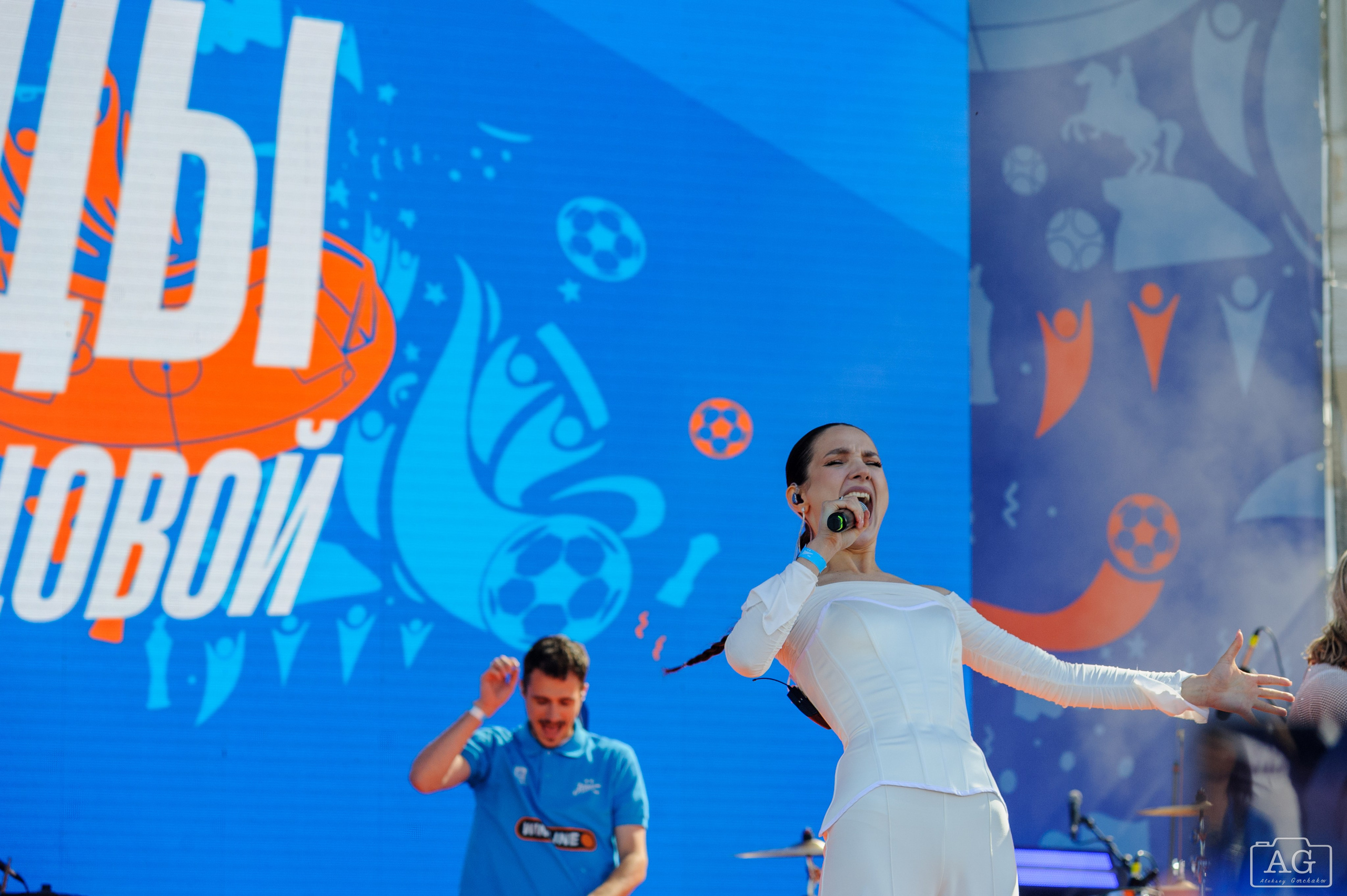 Открытая тренировка ФК «Зенит». Алексей Горчаков. Фотограф на ваш праздник