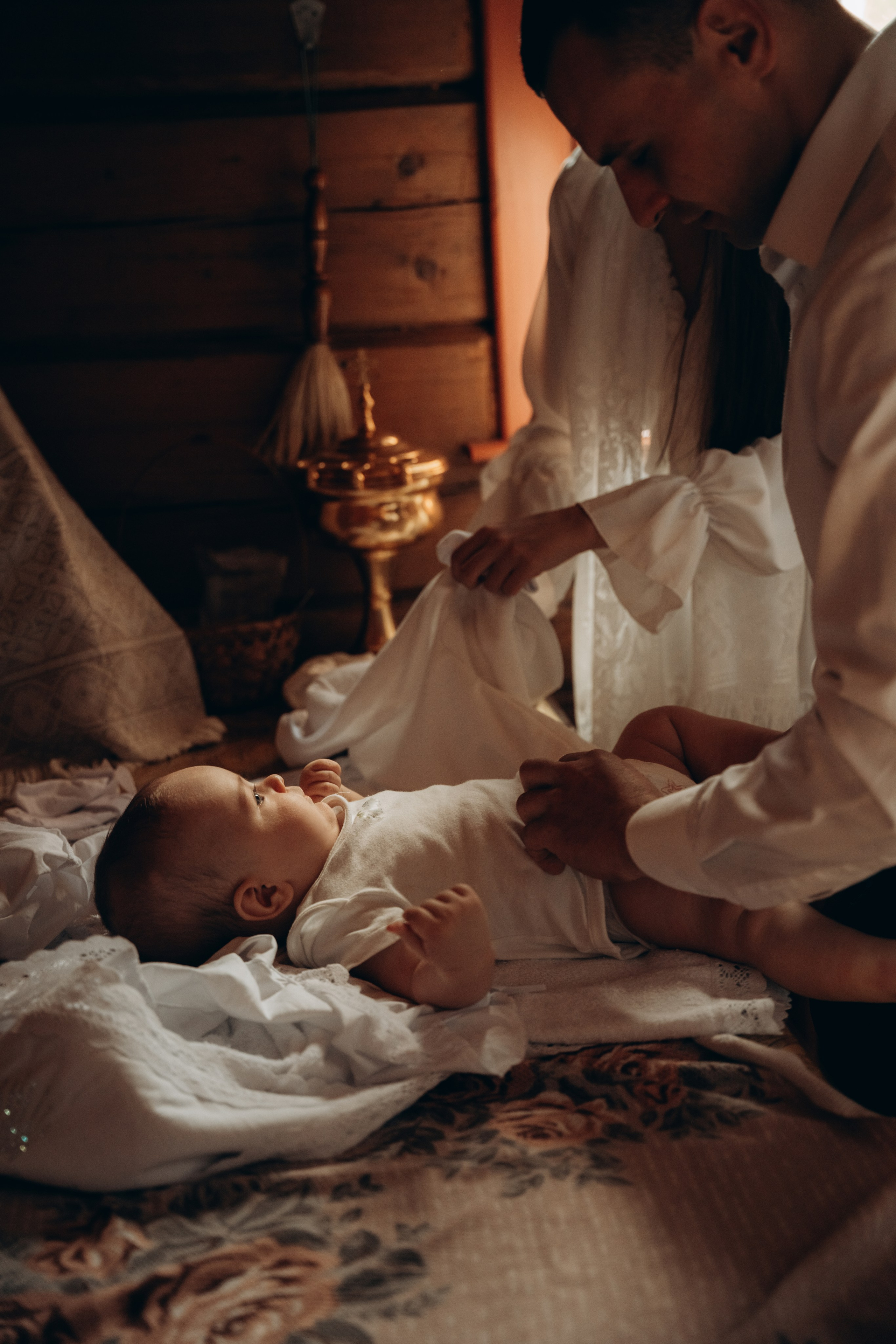 Крещение Егорки. Фотограф Мария Миллс | Минск