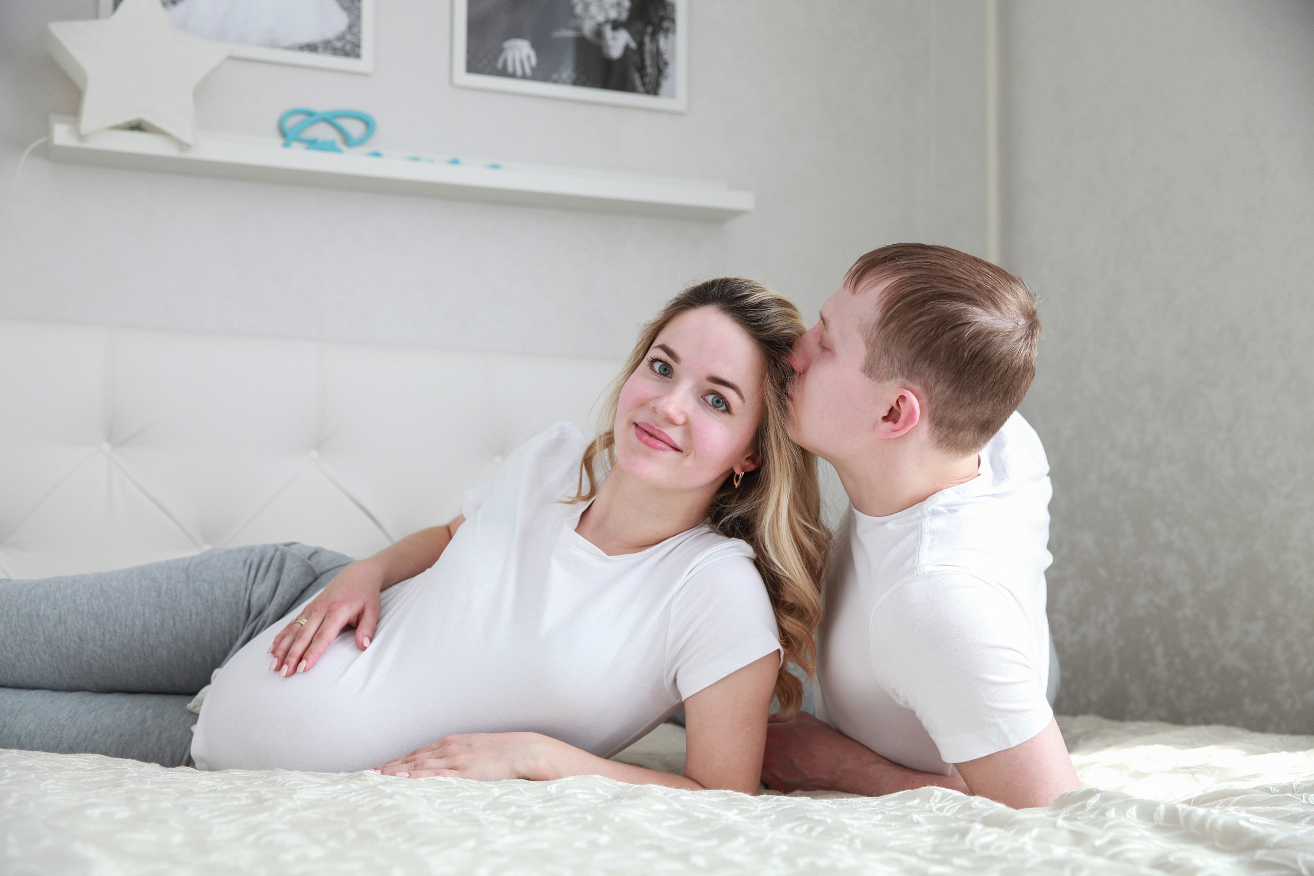 Домашняя фотосессия беременности