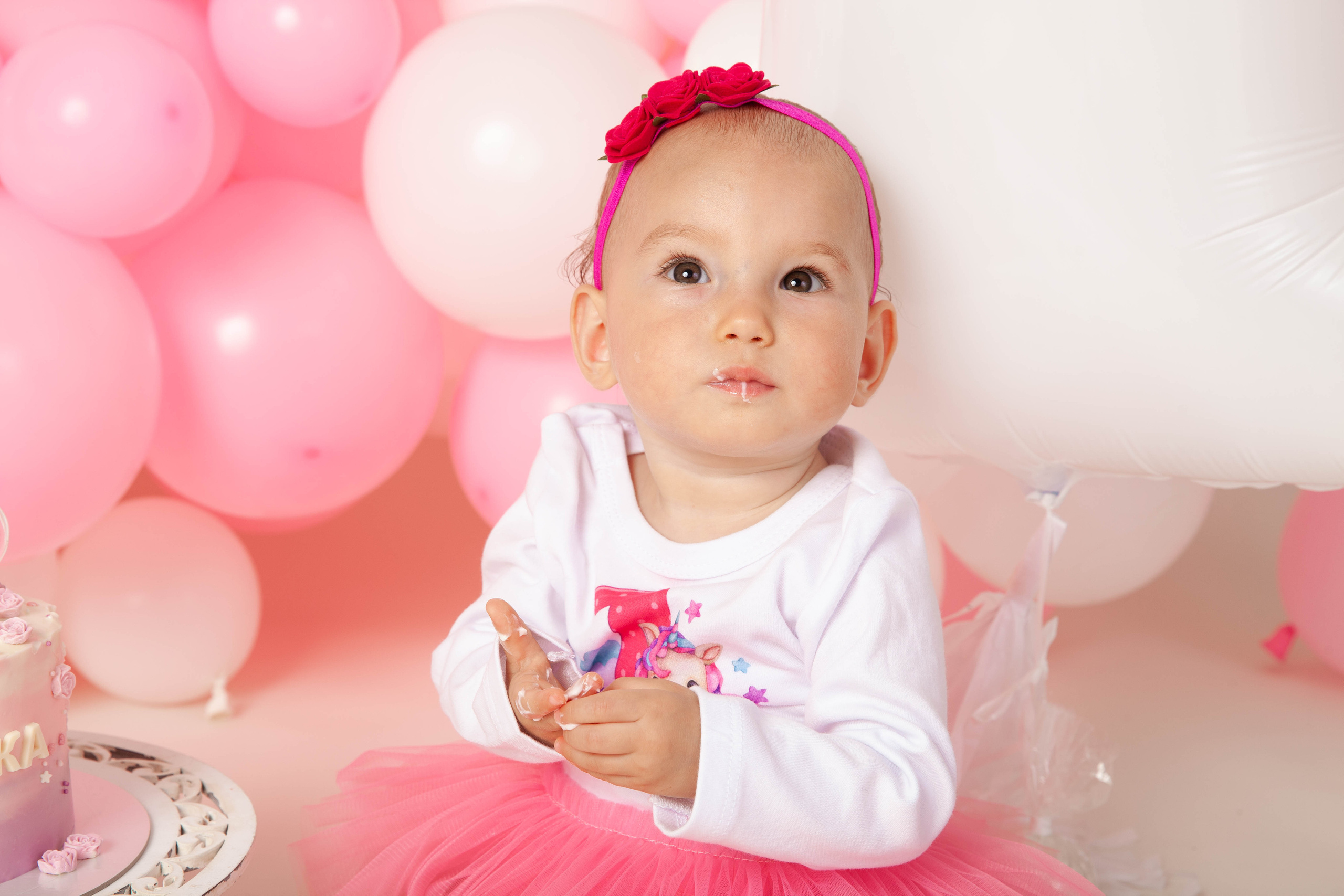 Праздничная фотосессия годовасия. Фотограф в Железнодорожном и Балашихе