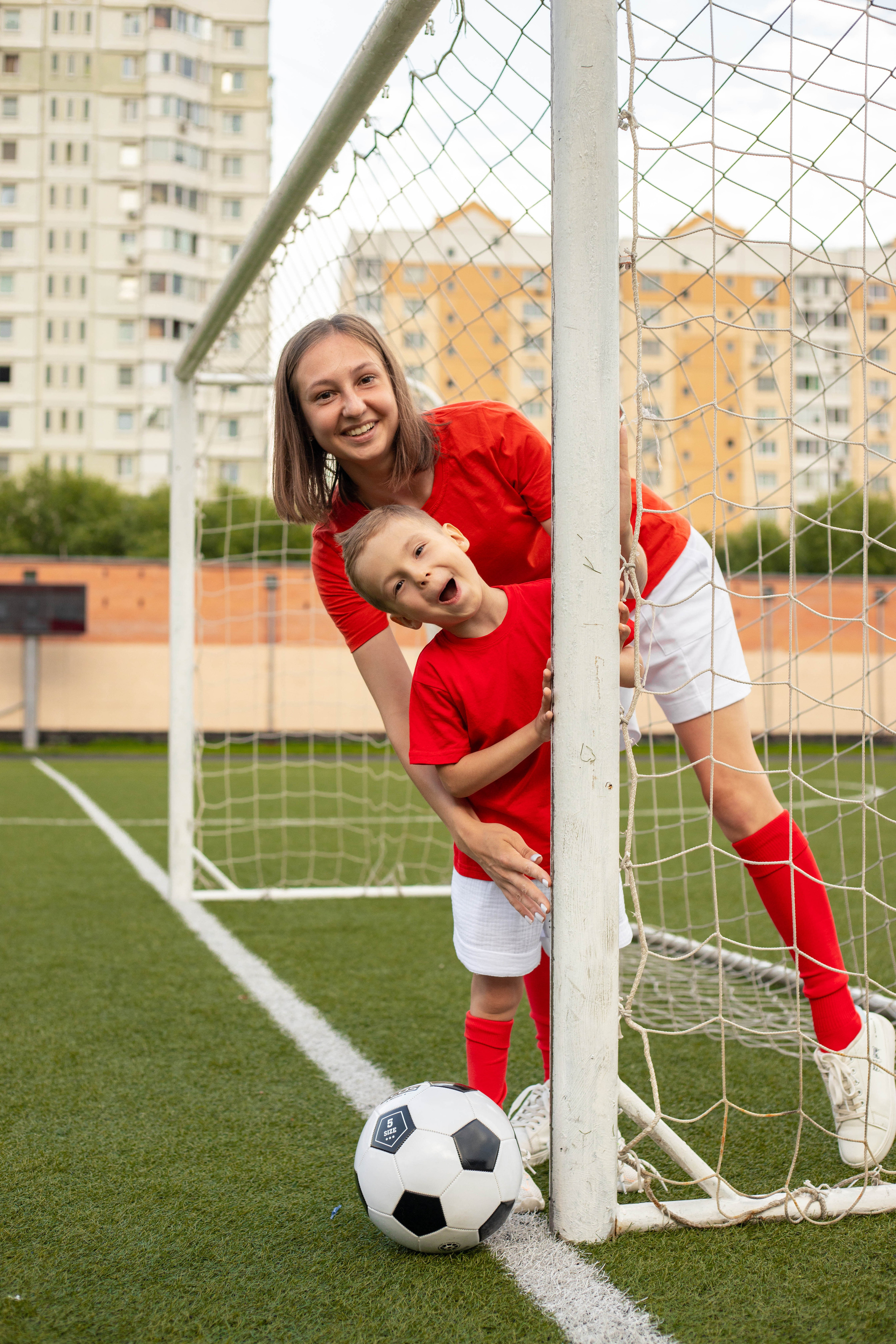 Фотосессия на футбольном поле. Фотограф в Железнодорожном и Балашихе