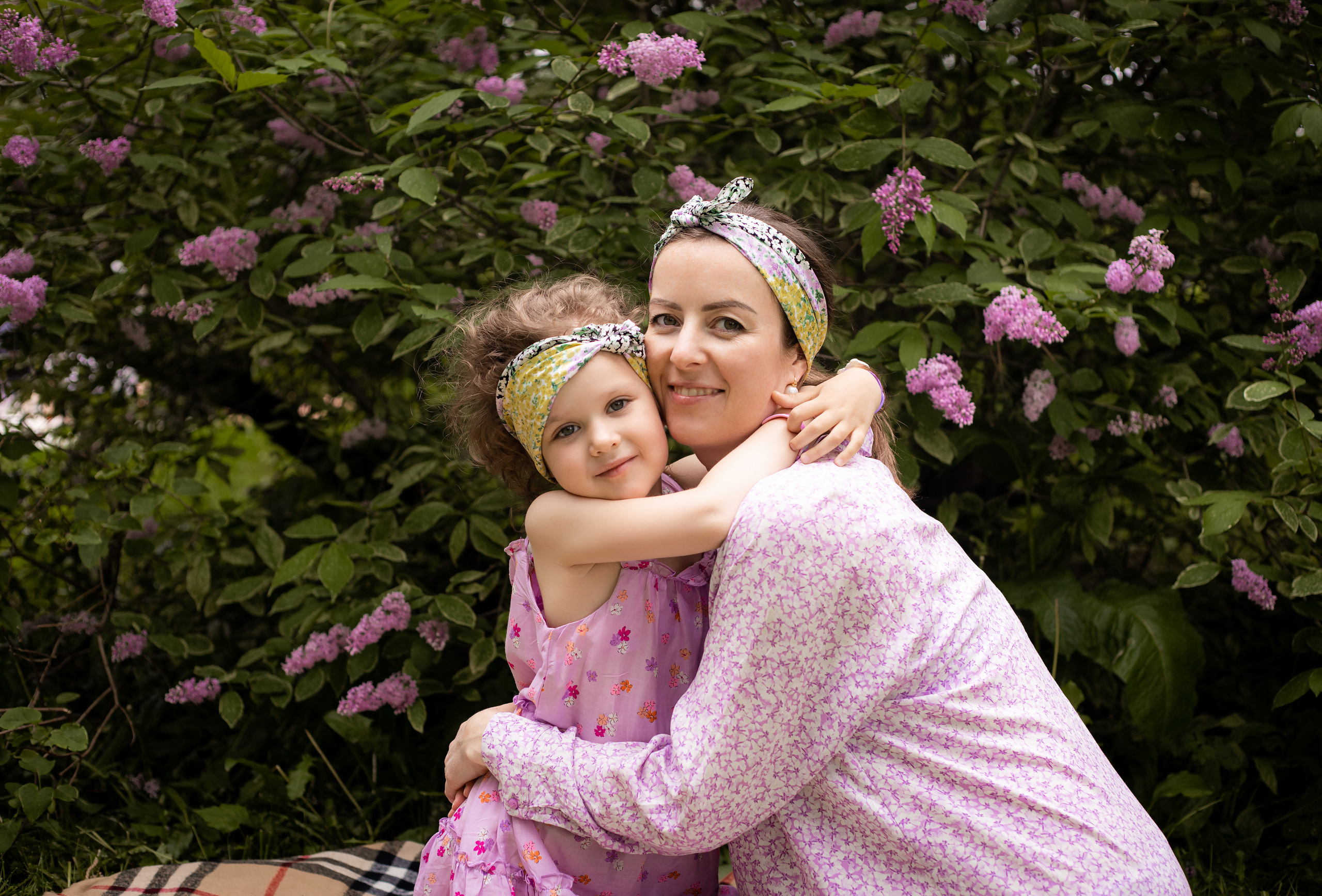 мама и дочка