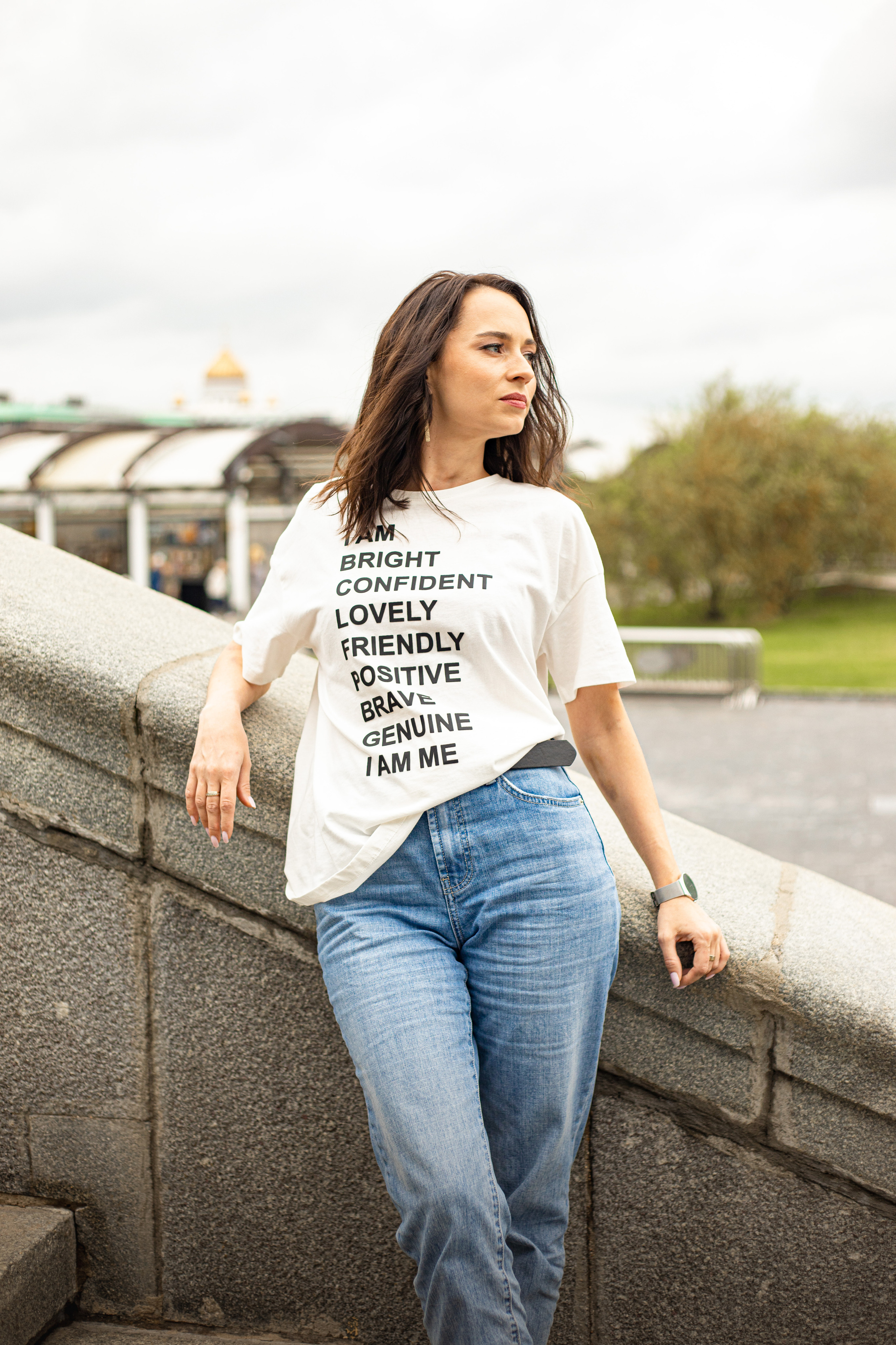 портрет на набережной