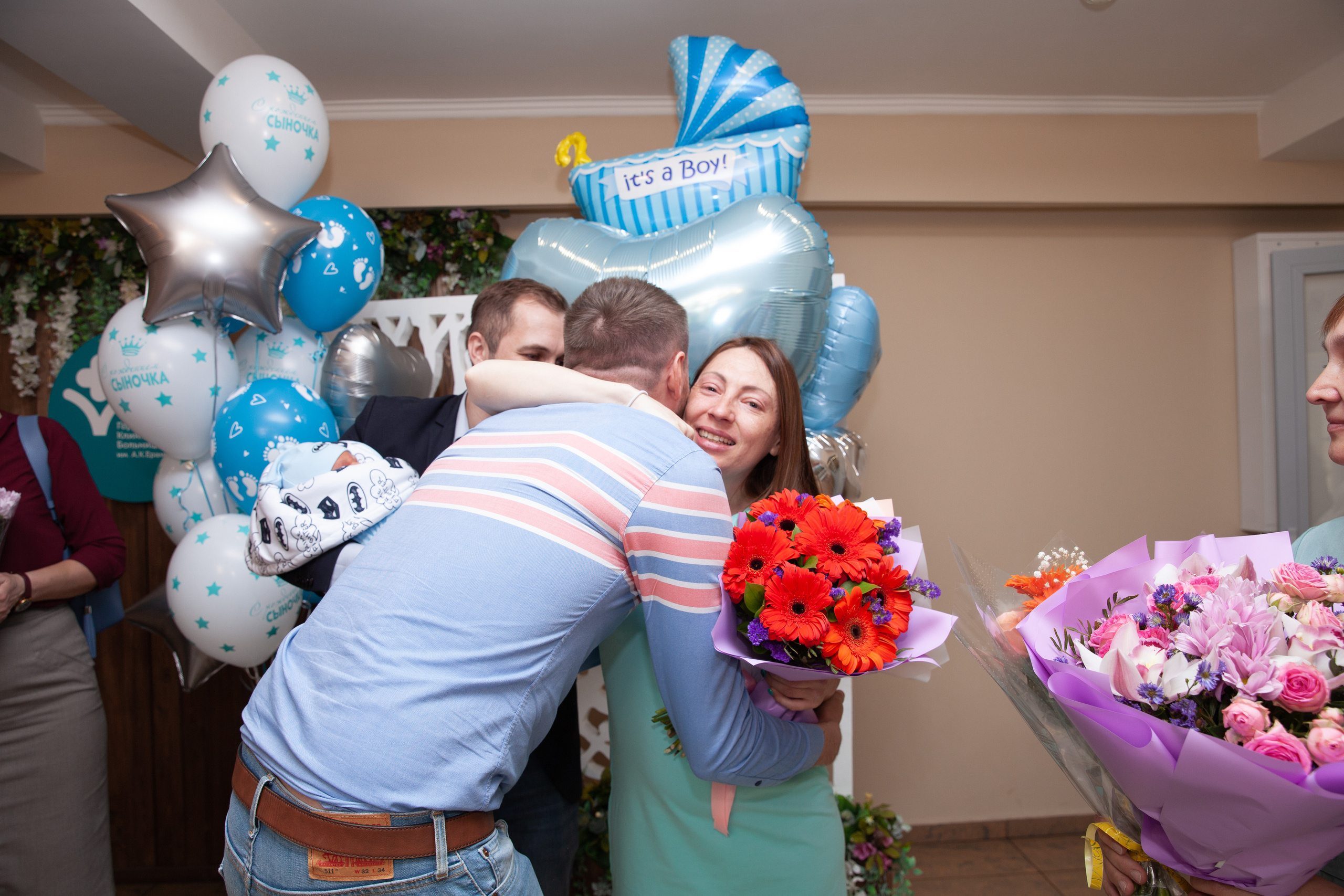 Выписка из роддома. Фотограф в Железнодорожном и Балашихе
