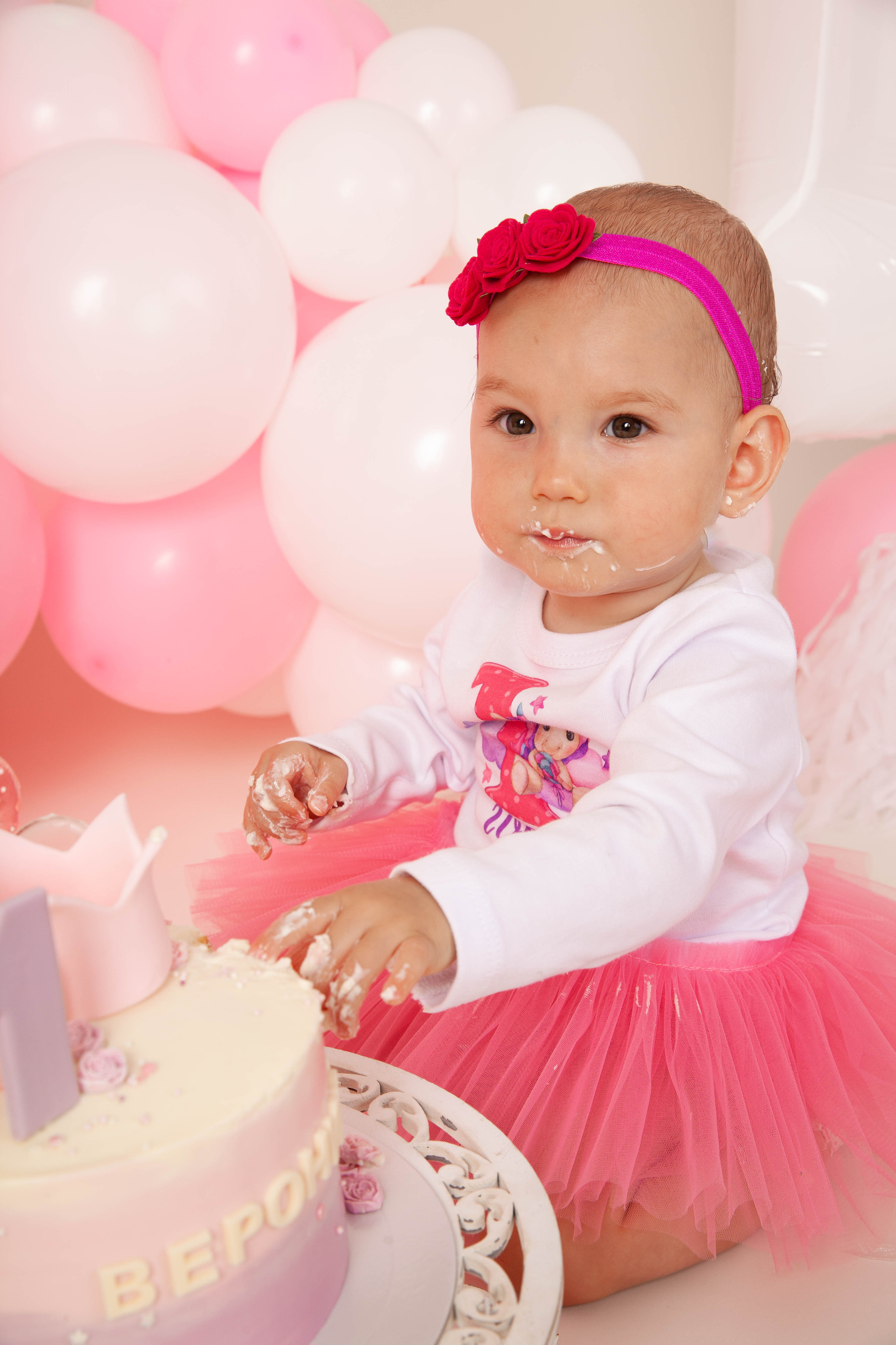 Праздничная фотосессия годовасия. Фотограф в Железнодорожном и Балашихе