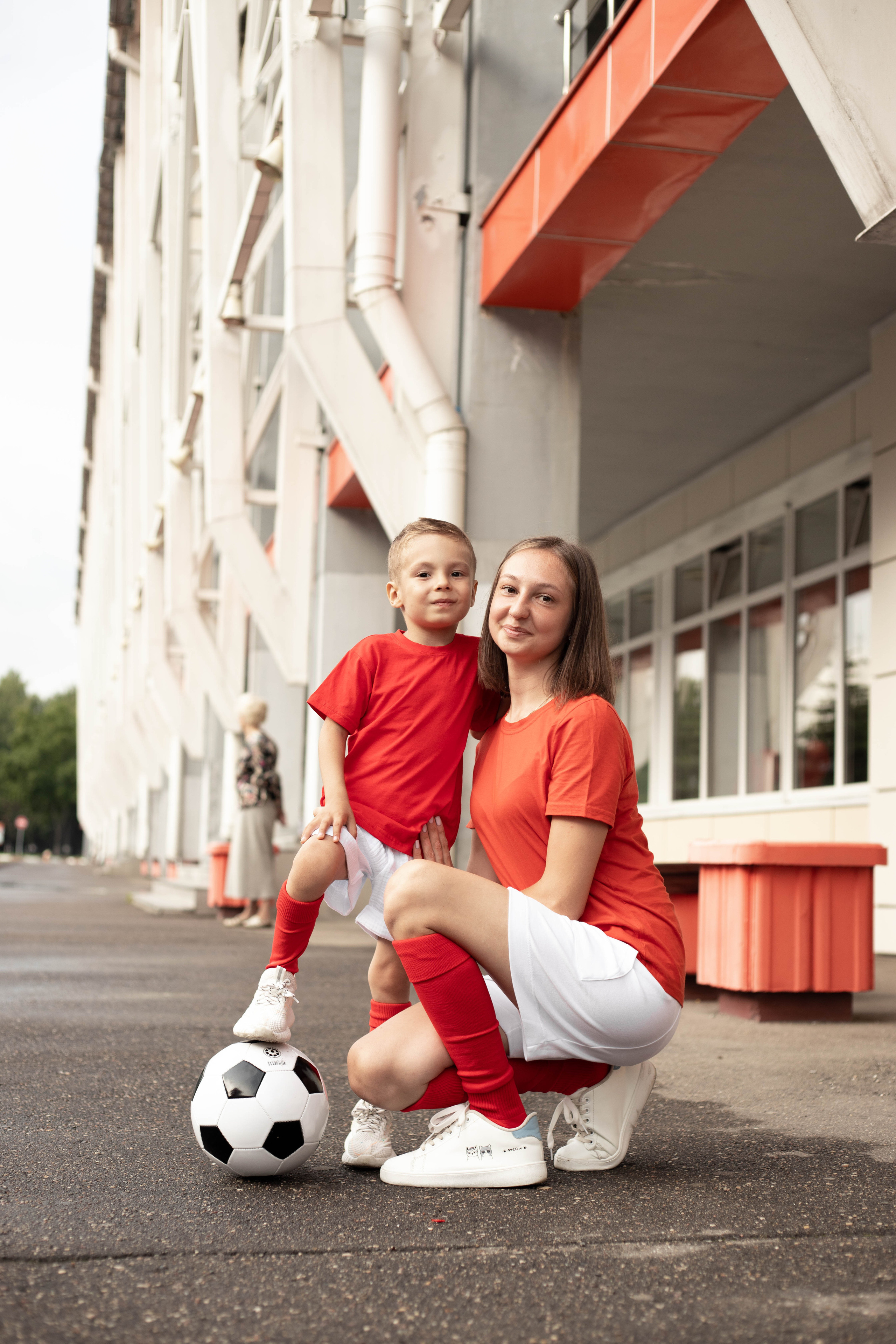 Фотосессия на футбольном поле. Фотограф в Железнодорожном и Балашихе