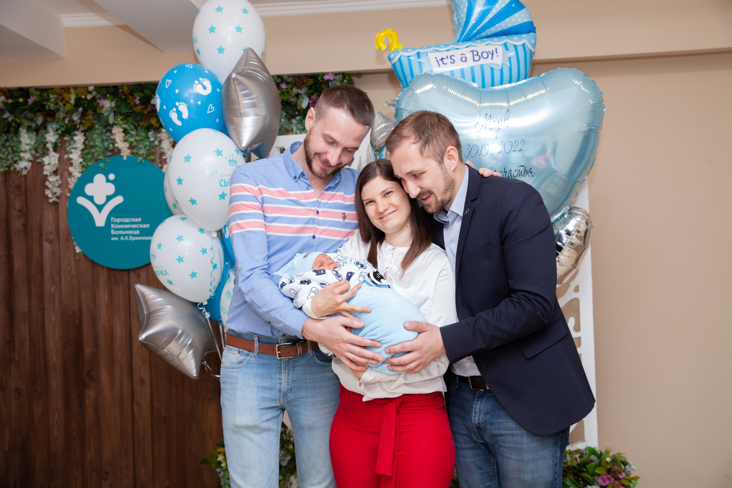 Выписка из роддома. Фотограф в Железнодорожном и Балашихе