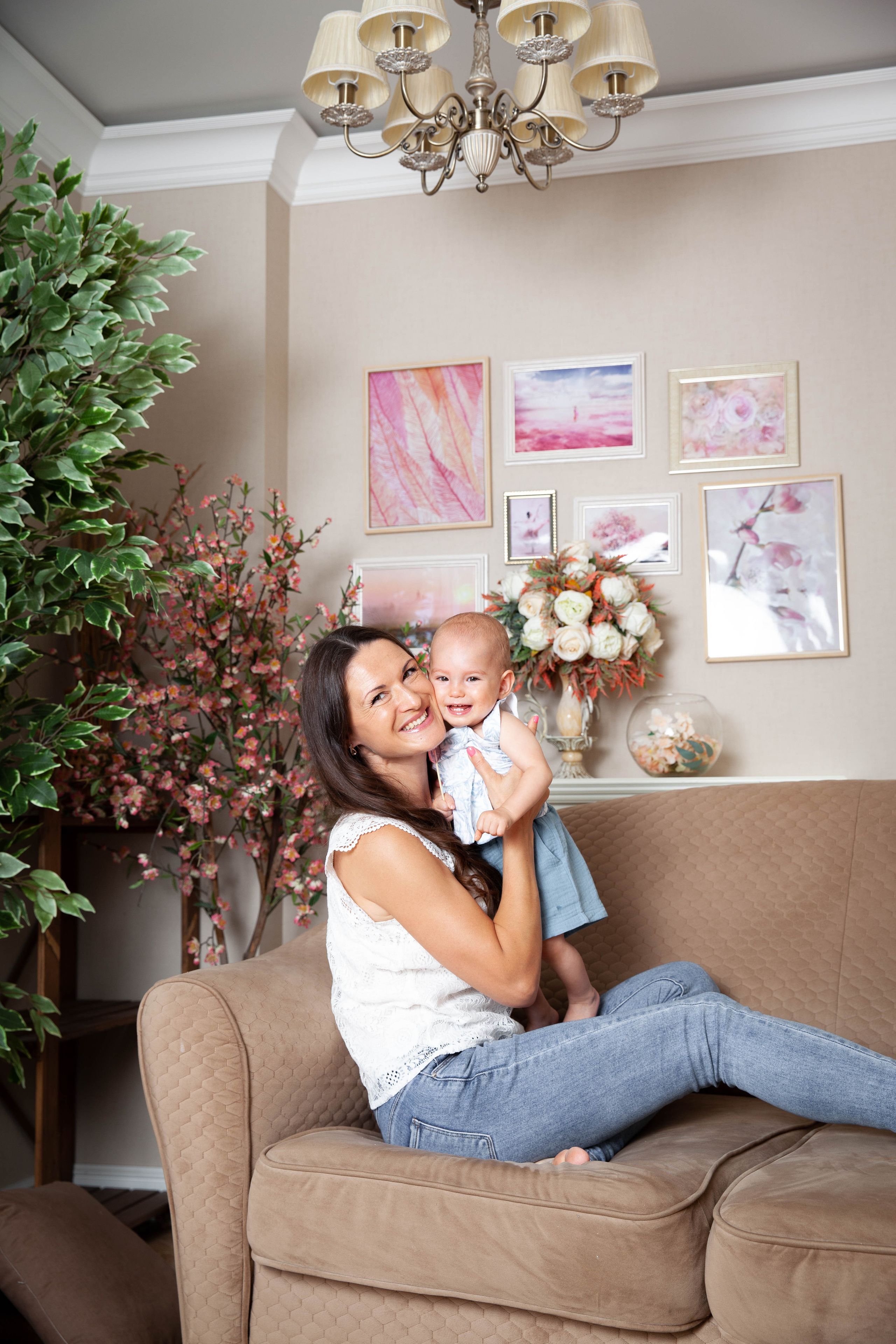 Праздничная фотосессия годовасия. Фотограф в Железнодорожном и Балашихе