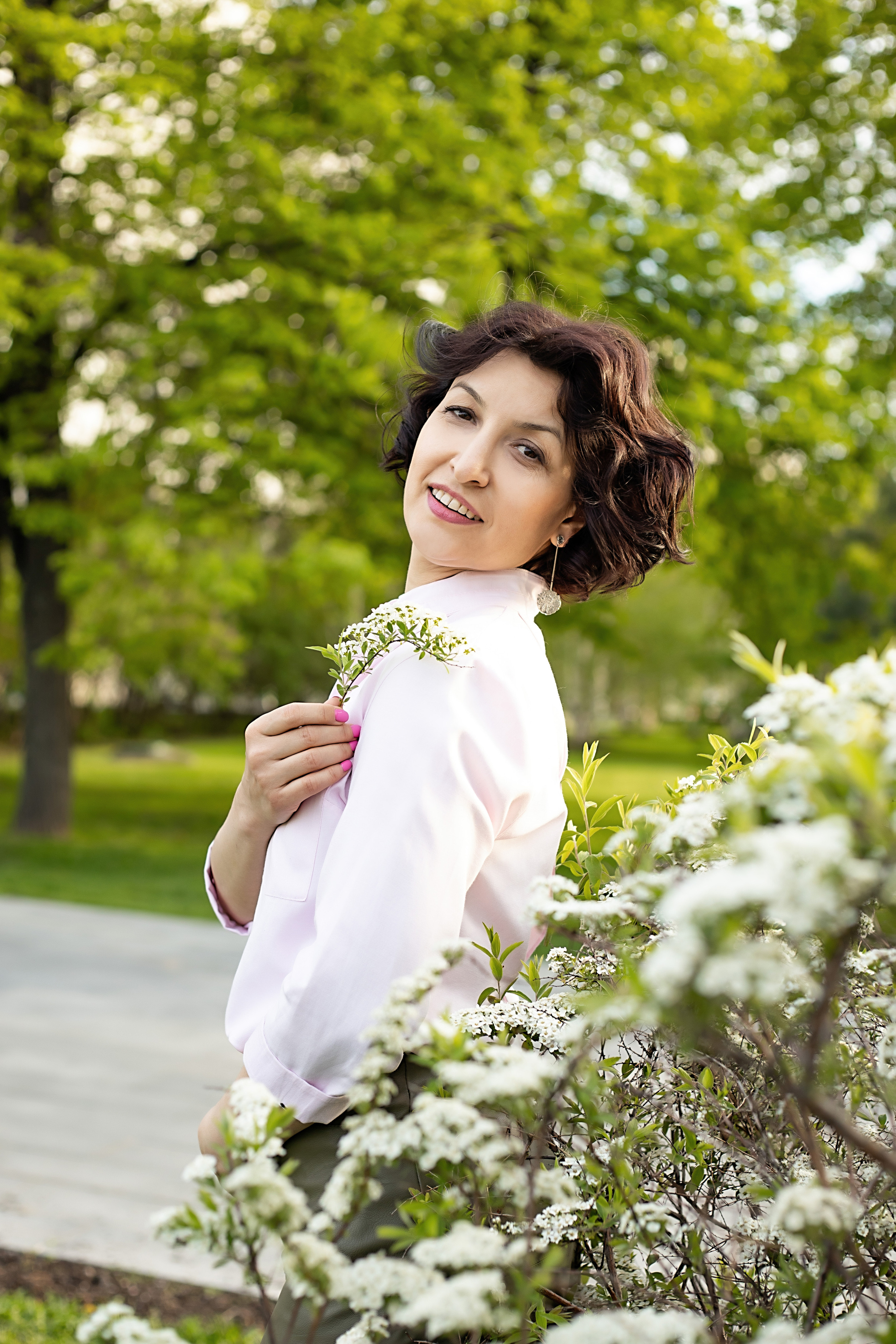 Фотосессия в цветах. Фотограф в Железнодорожном и Балашихе