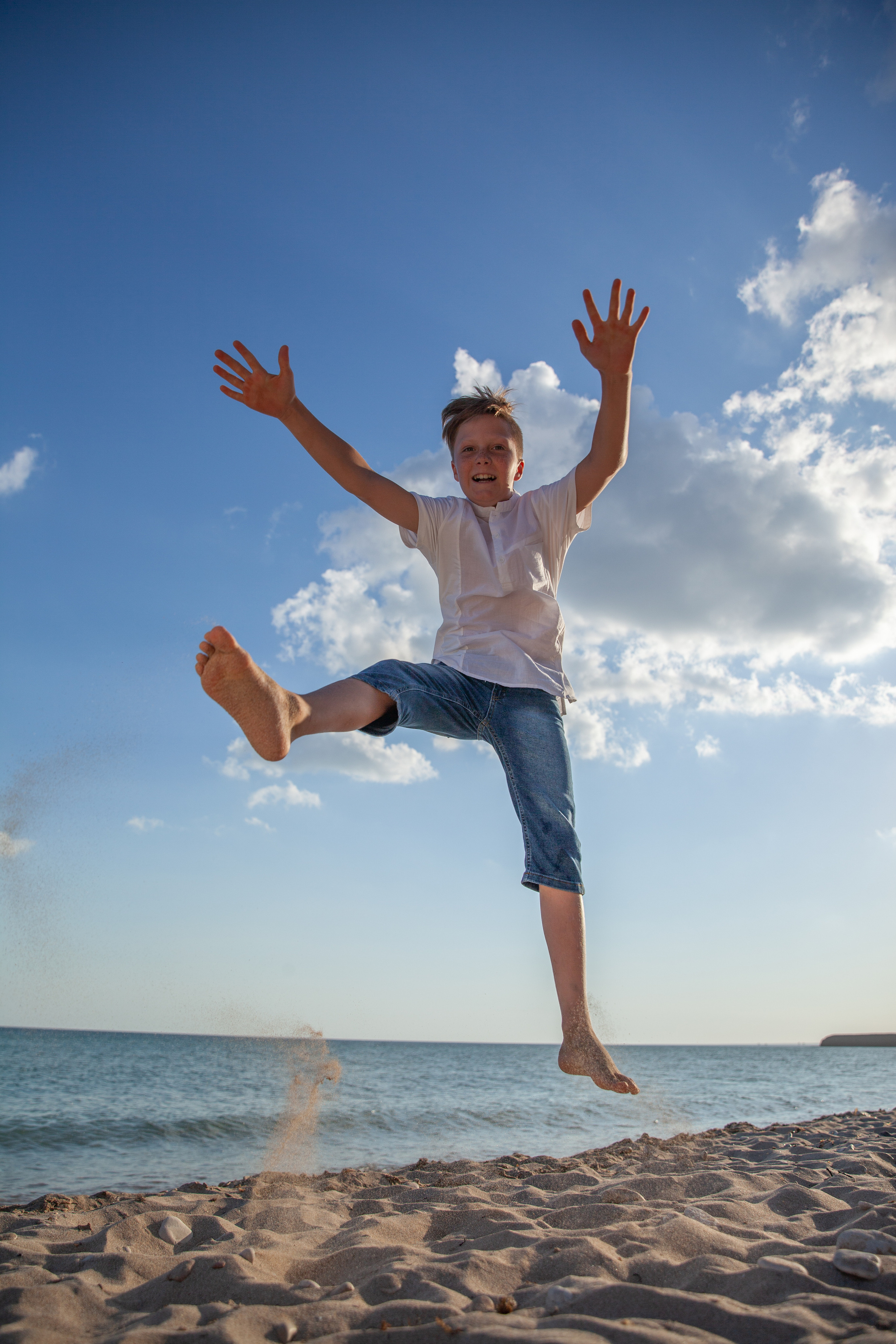 прыжок в небе