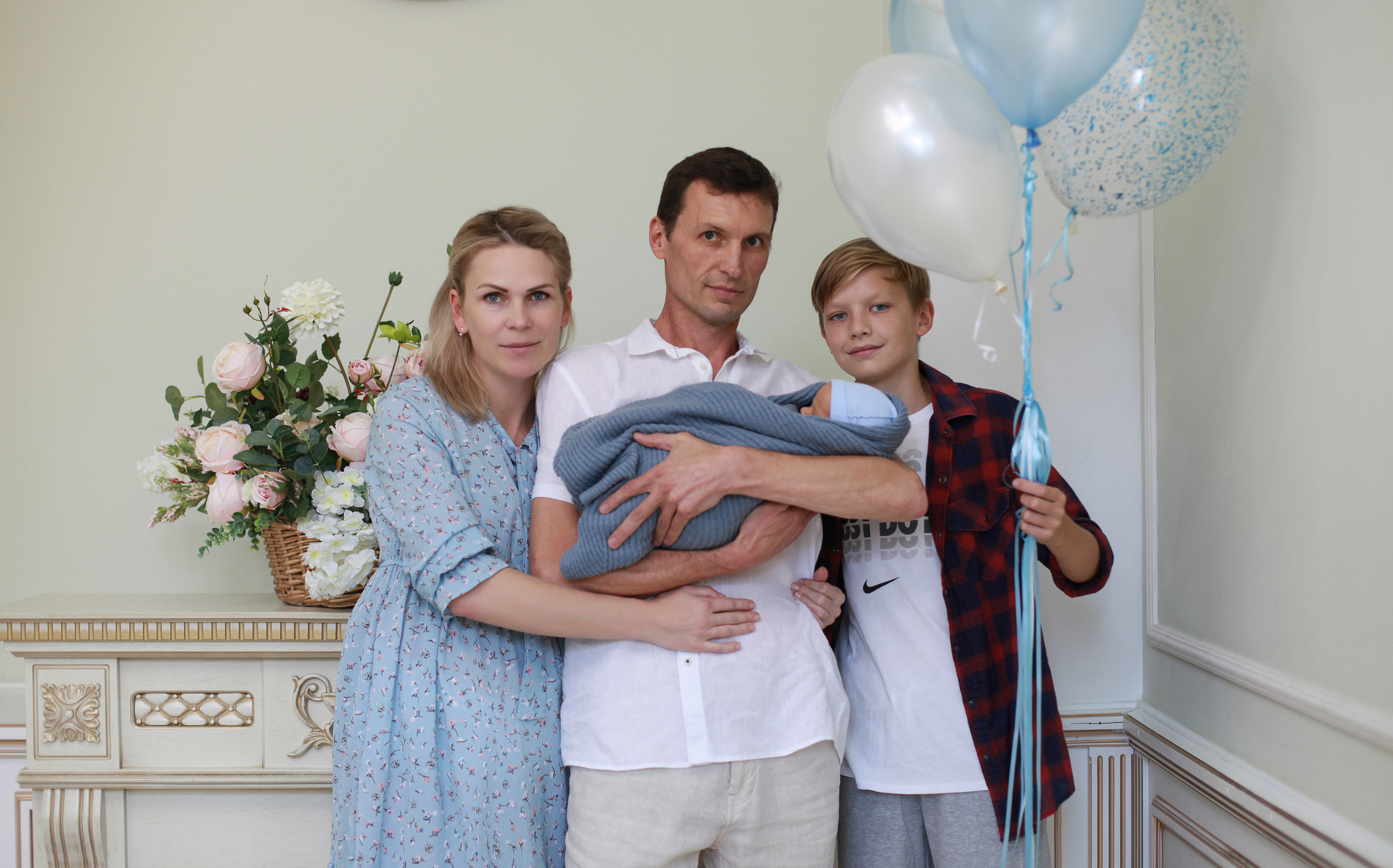 Выписка из роддома. Фотограф в Железнодорожном и Балашихе