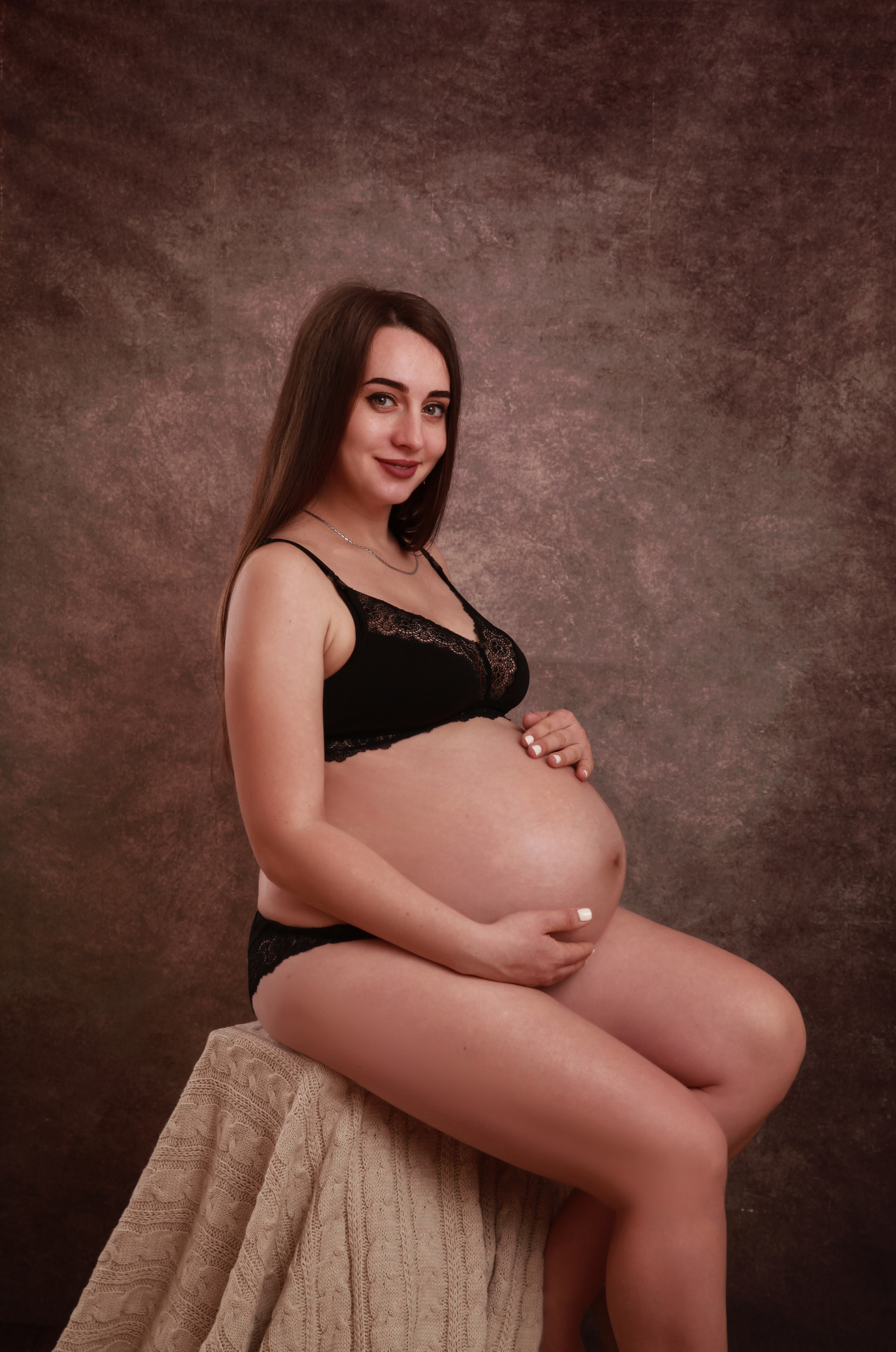 Красивая беременность двойня