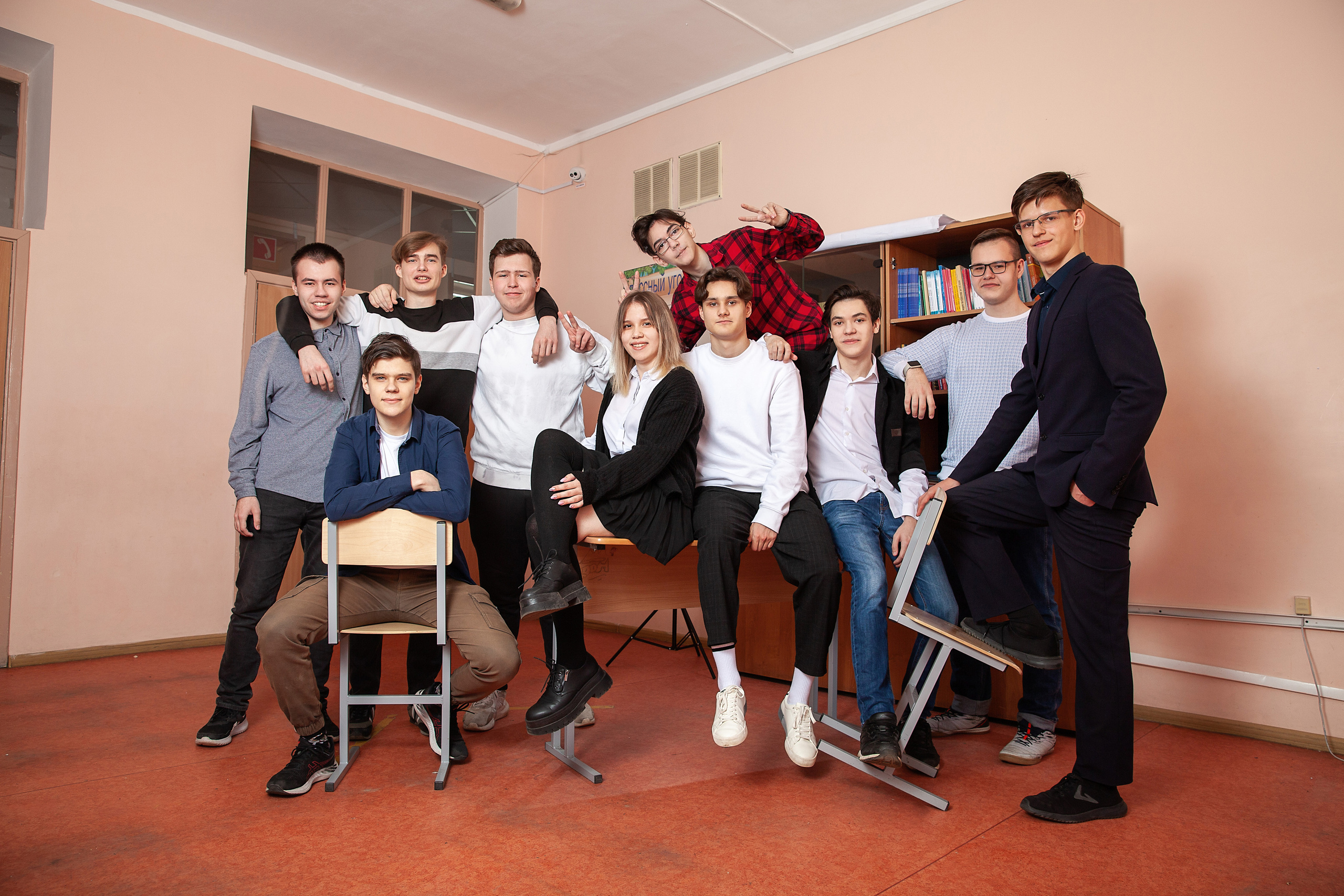 фотосессия для выпускного класса