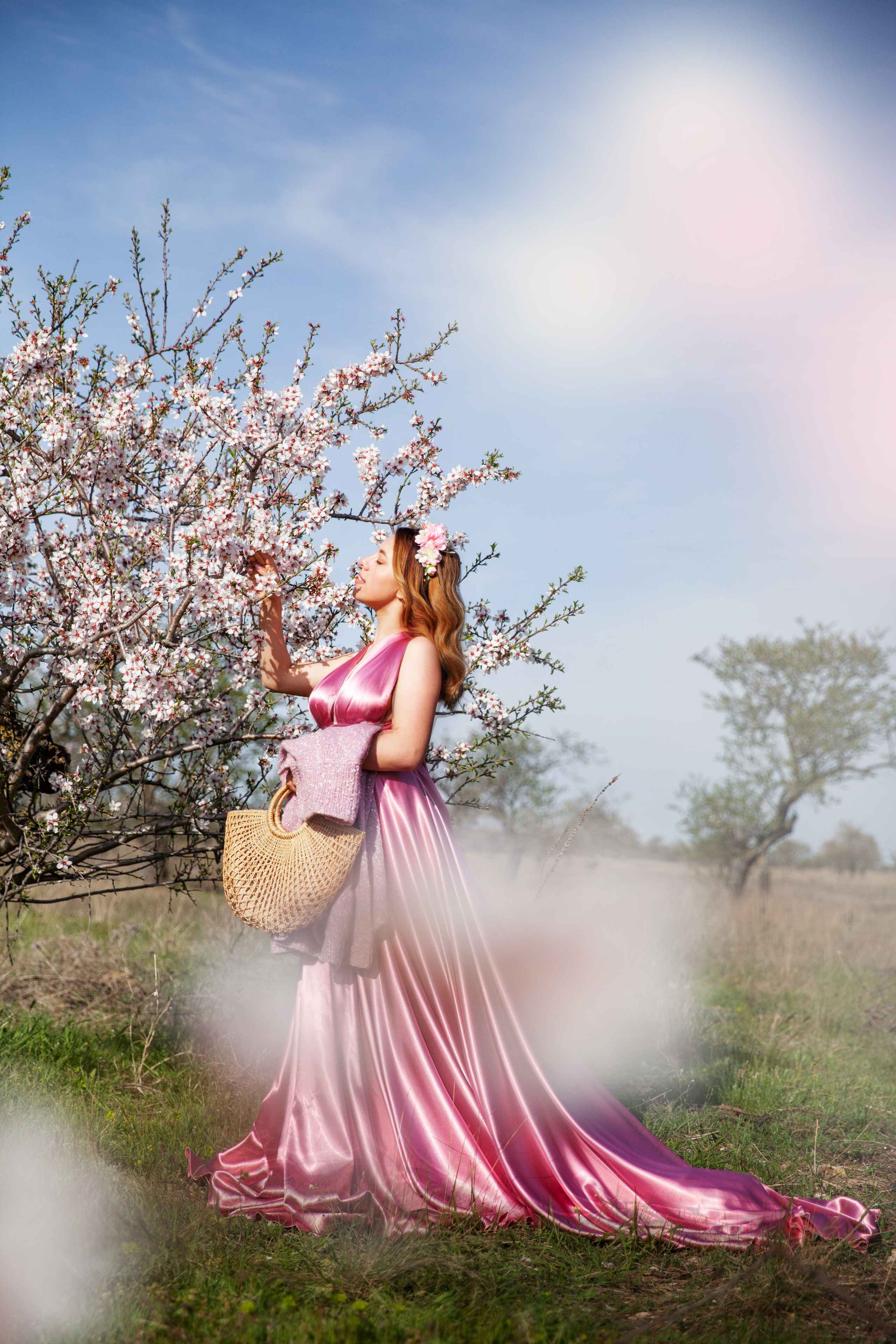 Фотосессия в цветах. Фотограф в Железнодорожном и Балашихе