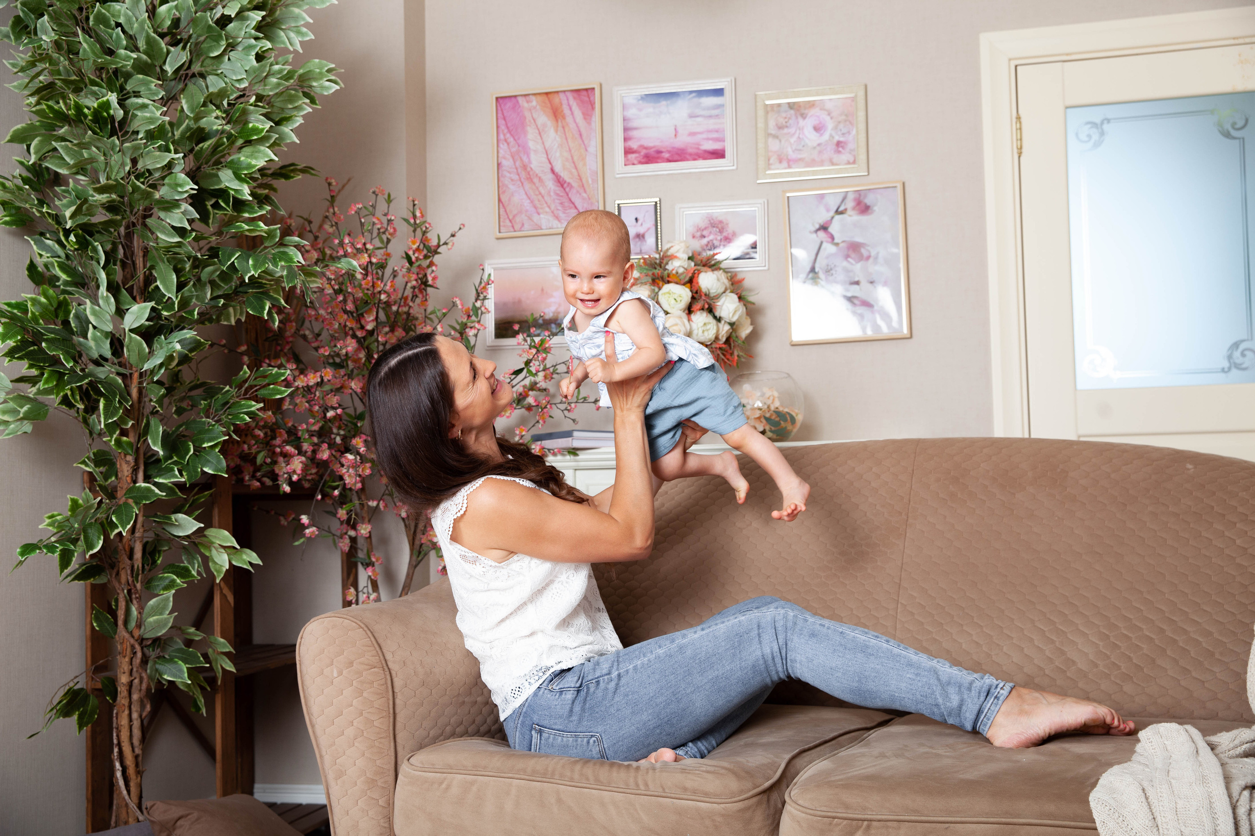 Праздничная фотосессия годовасия. Фотограф в Железнодорожном и Балашихе