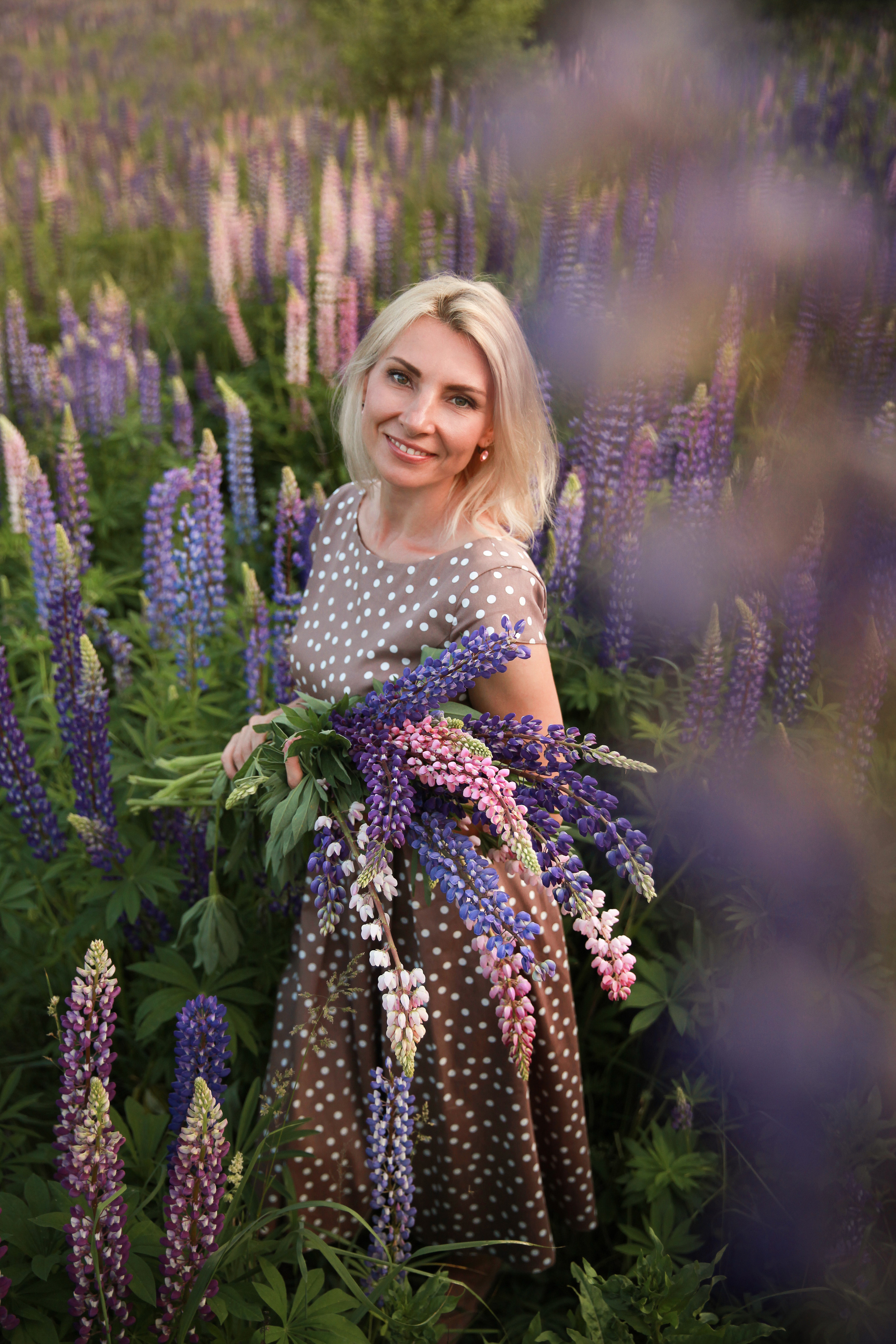 Фотосессия в цветах. Фотограф в Железнодорожном и Балашихе