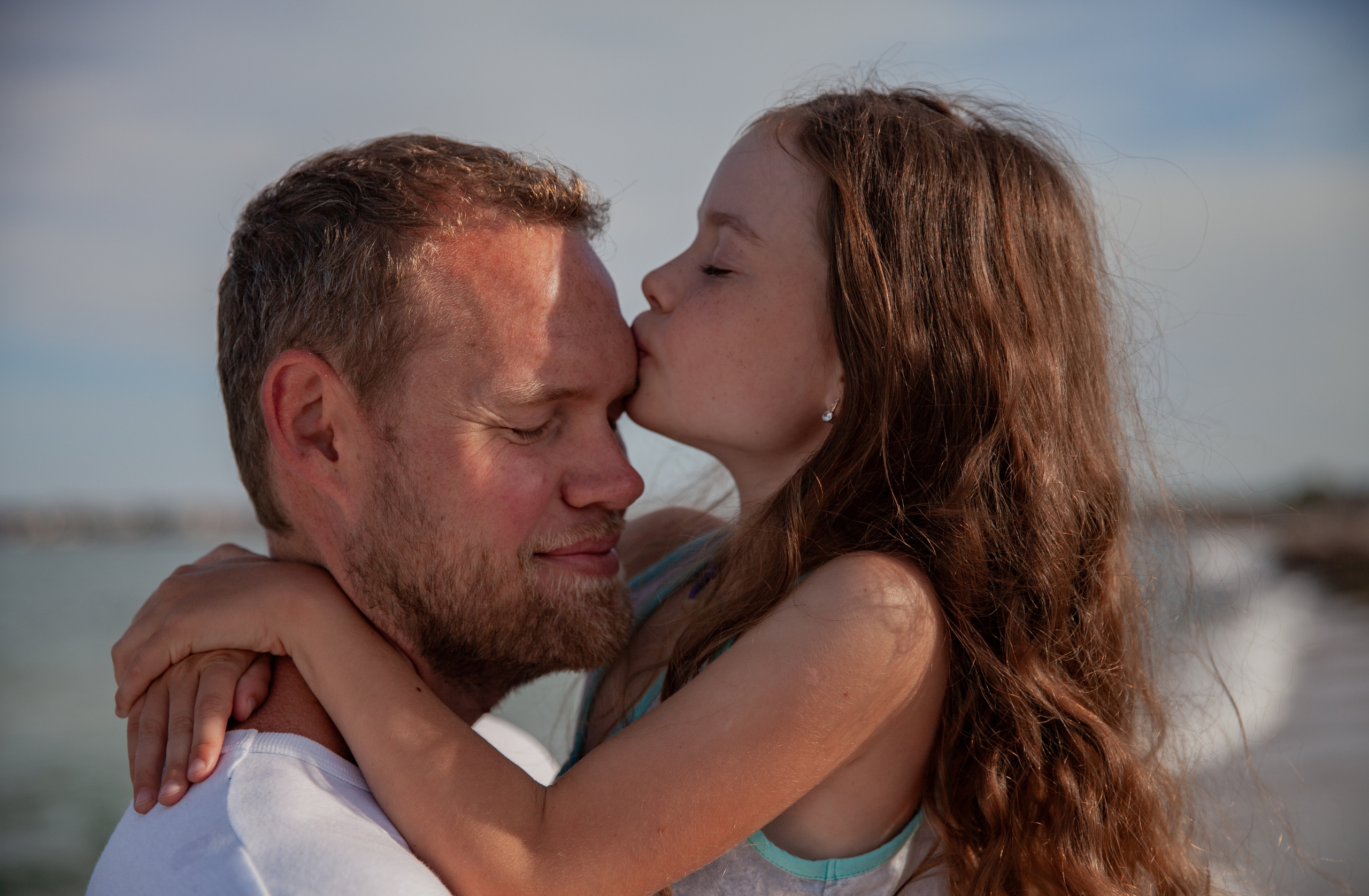 папа и дочь