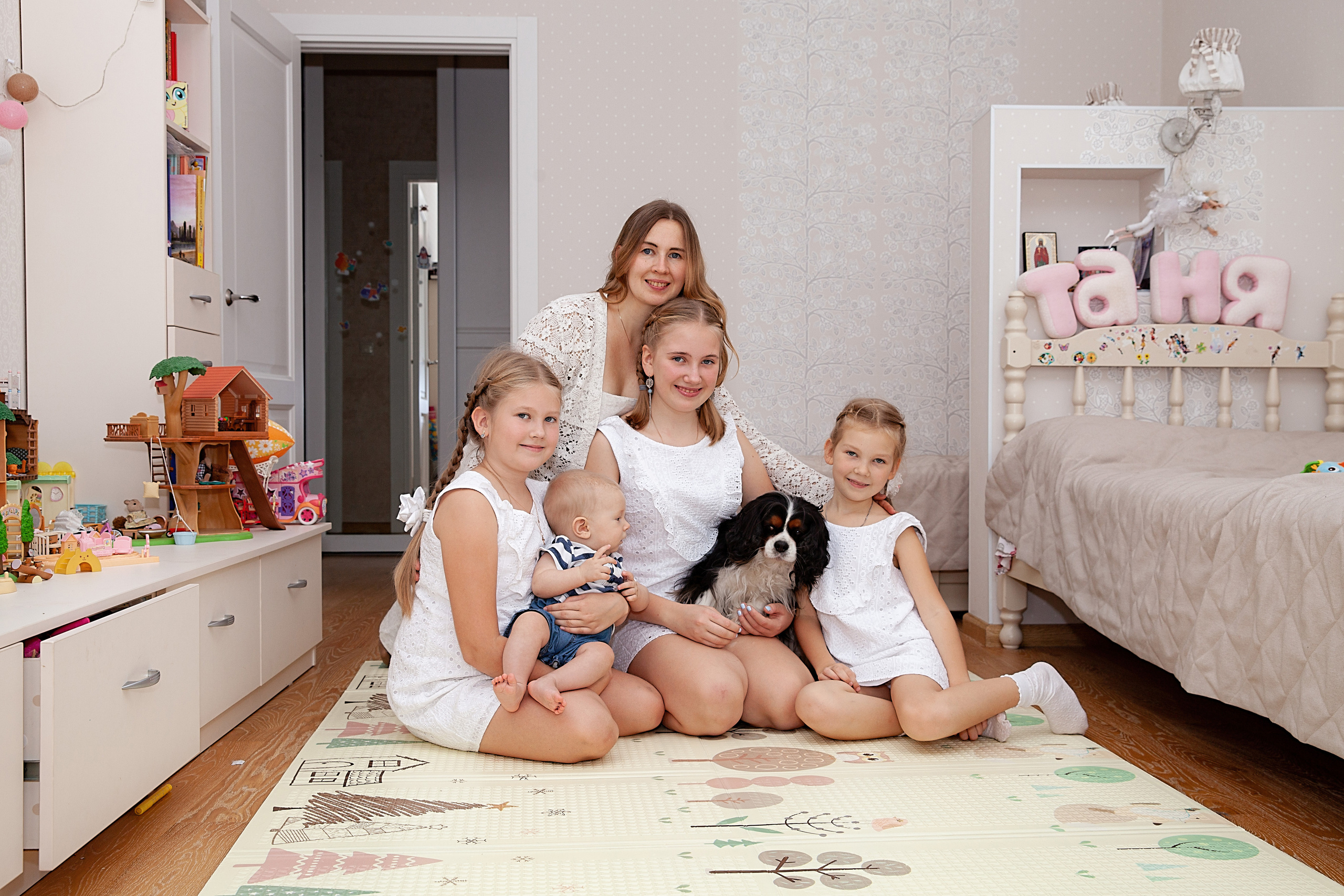 в детской комнате