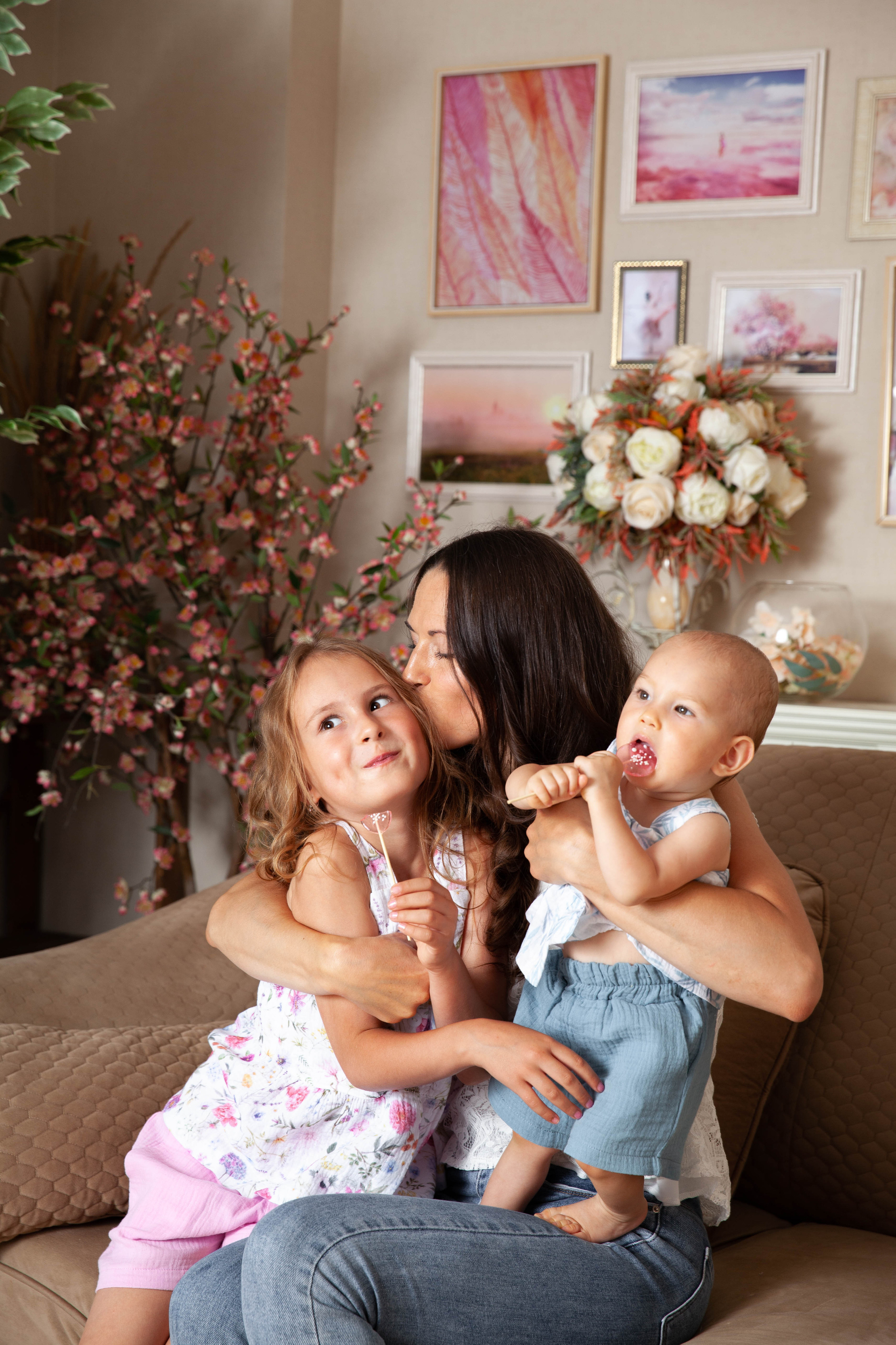 Праздничная фотосессия годовасия. Фотограф в Железнодорожном и Балашихе