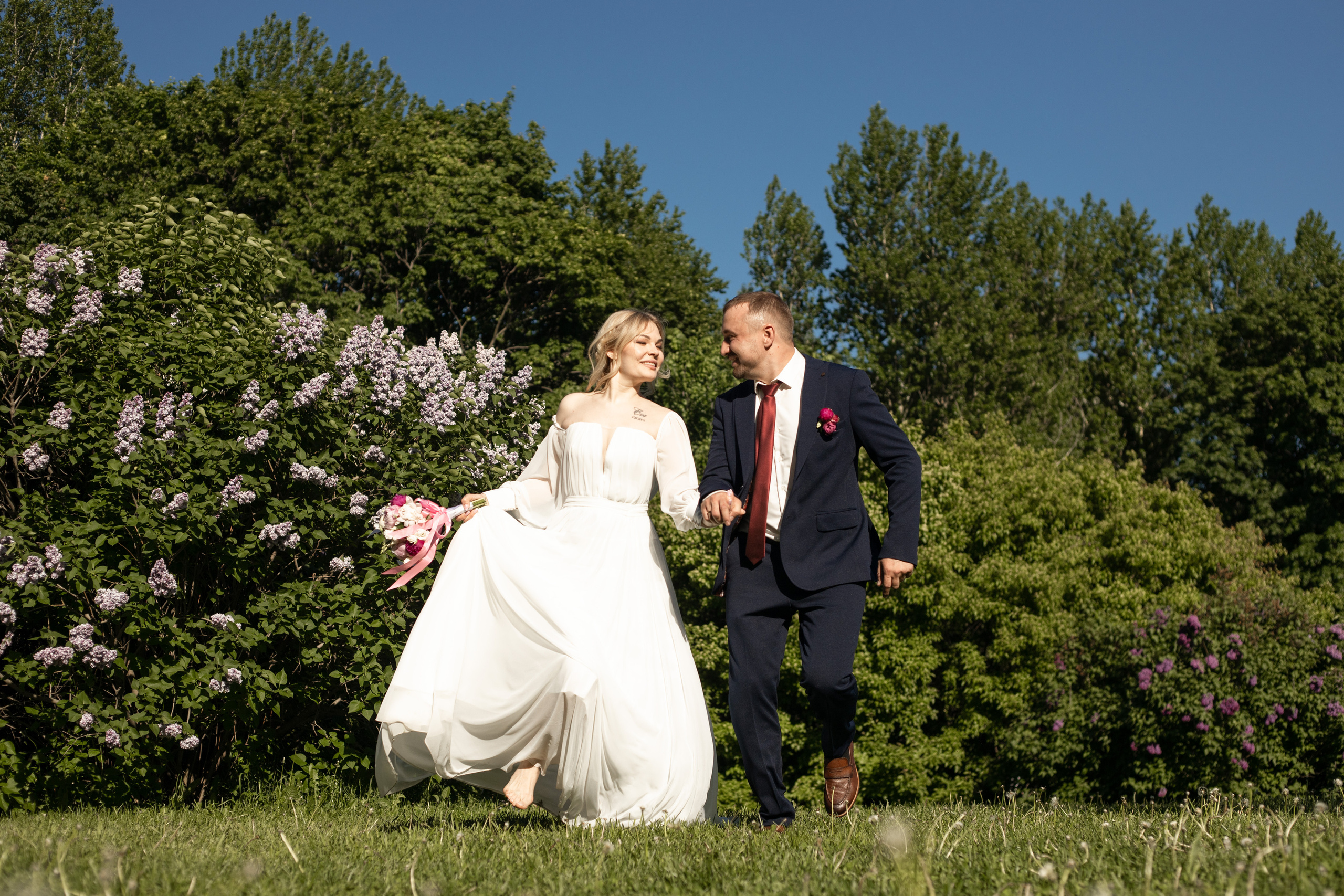 свадебная фотосессия в Пестовском парке