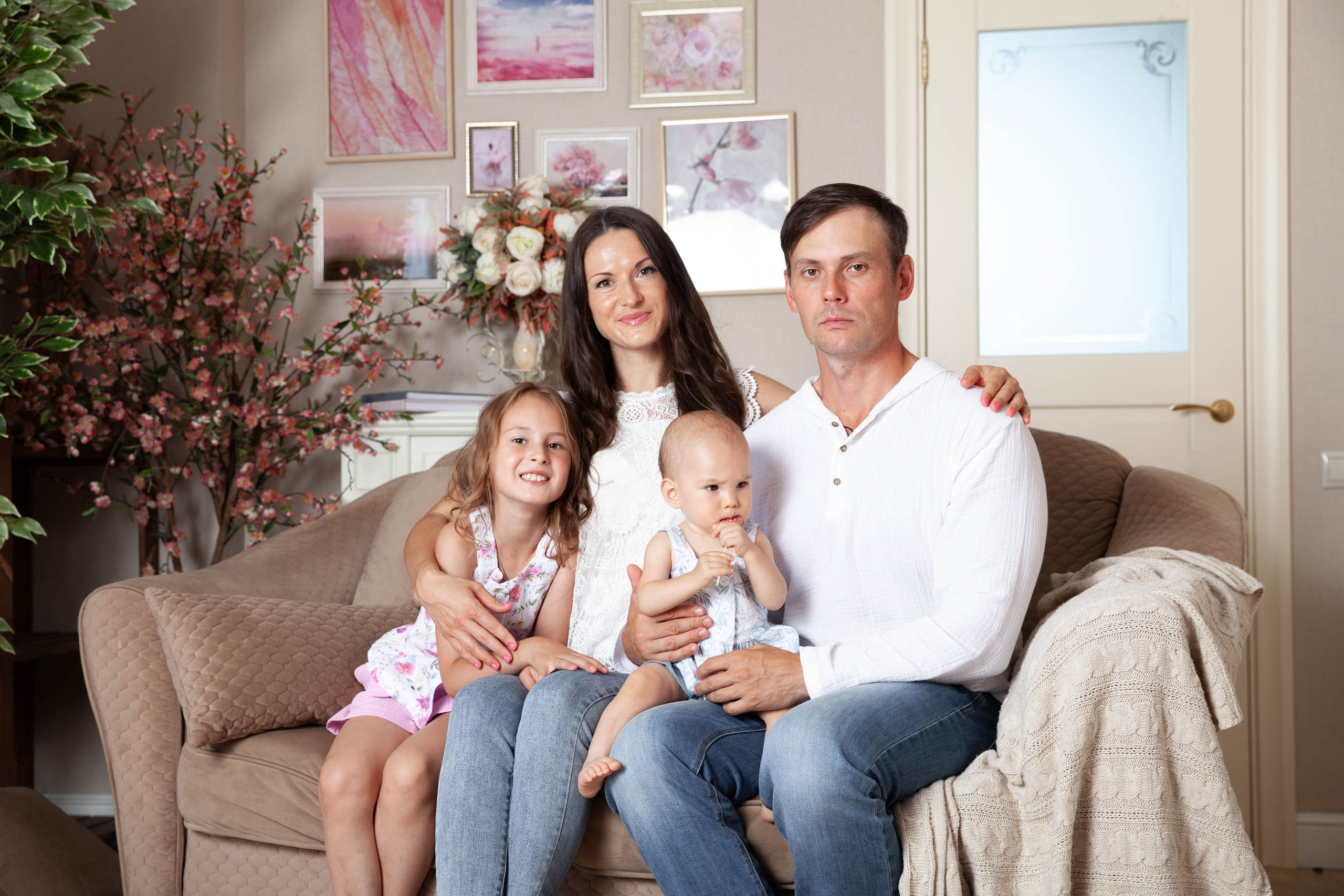 Праздничная фотосессия годовасия. Фотограф в Железнодорожном и Балашихе