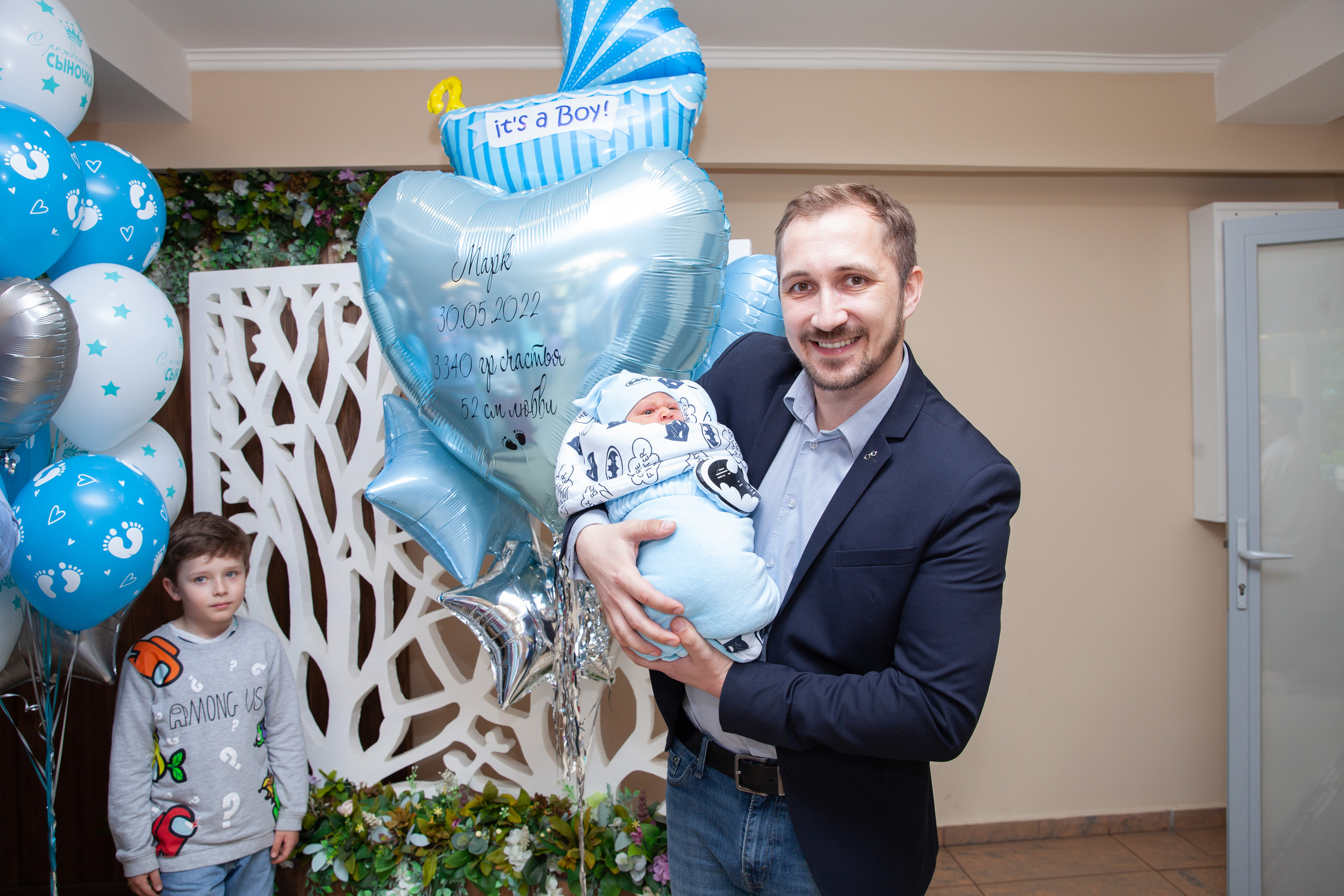 Выписка из роддома. Фотограф в Железнодорожном и Балашихе