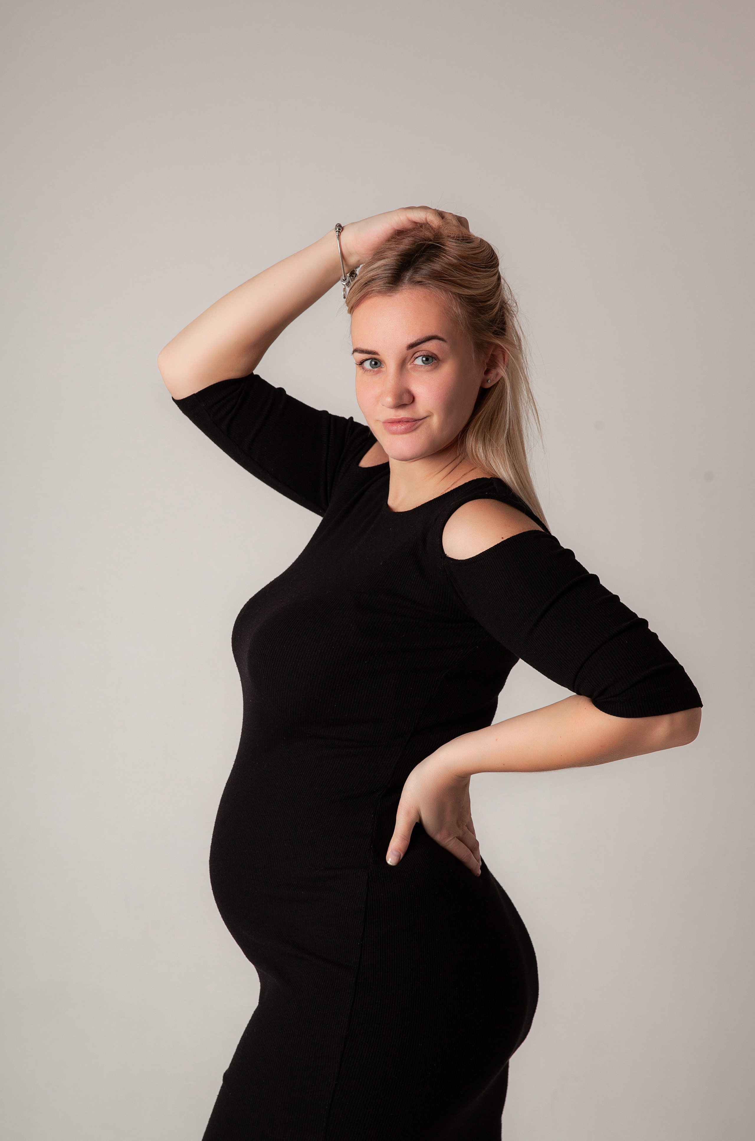 Стильная фотография беременной