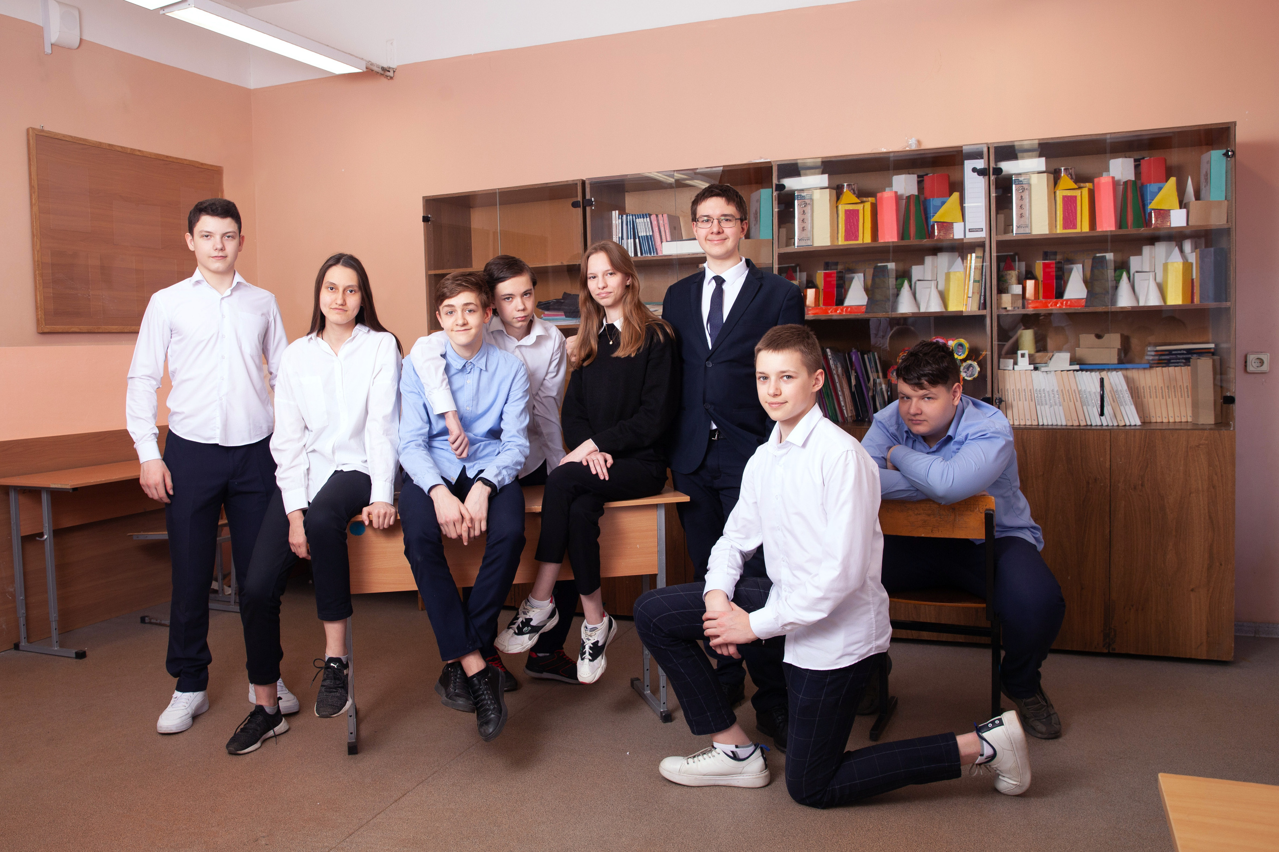 красивая школьная фотосессия