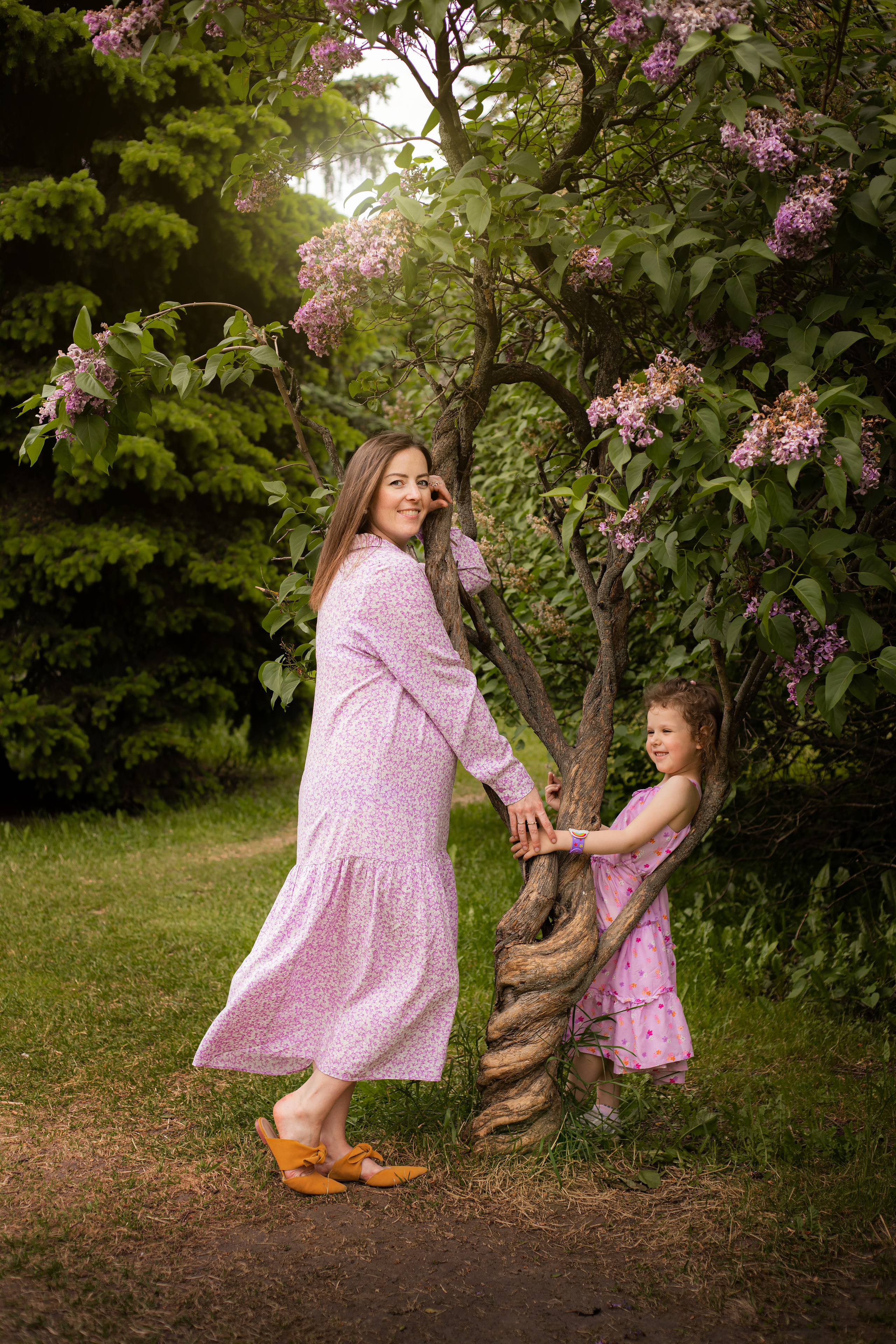 фотосессия мама с дочкой