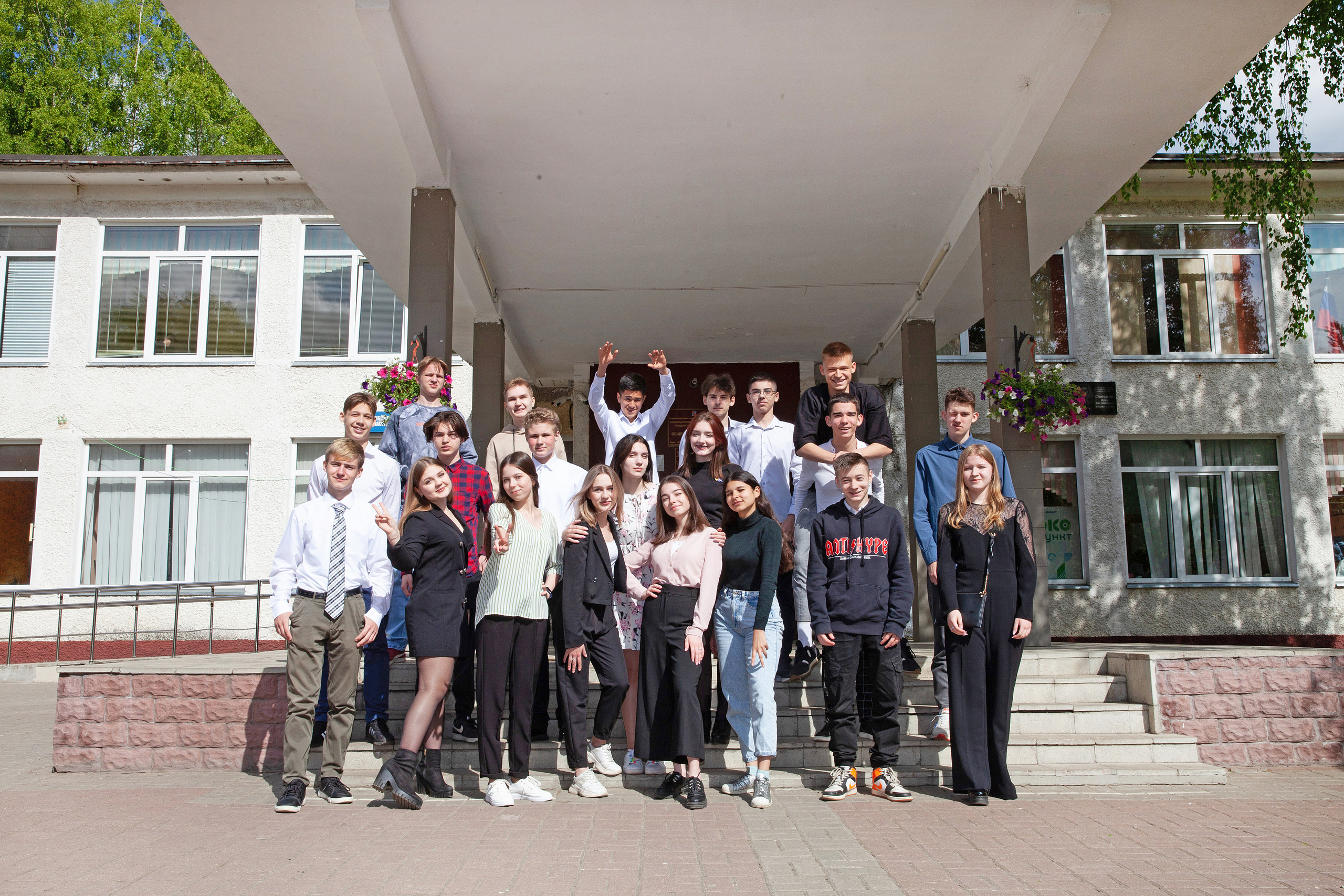 школьная общая фотография