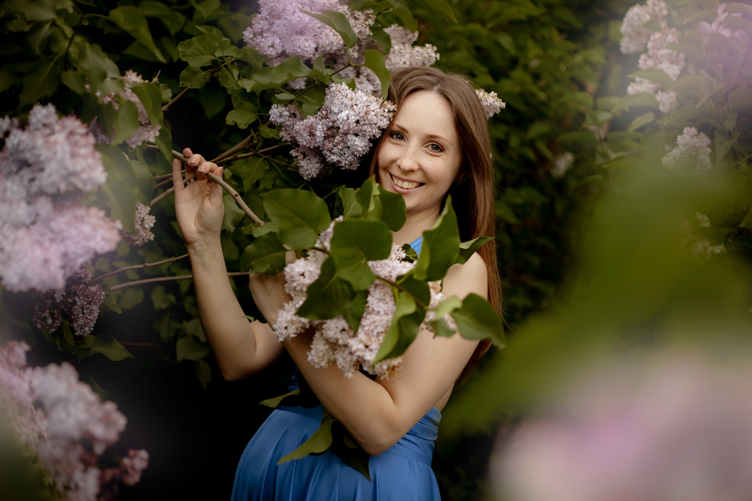Сирень фотосессия
