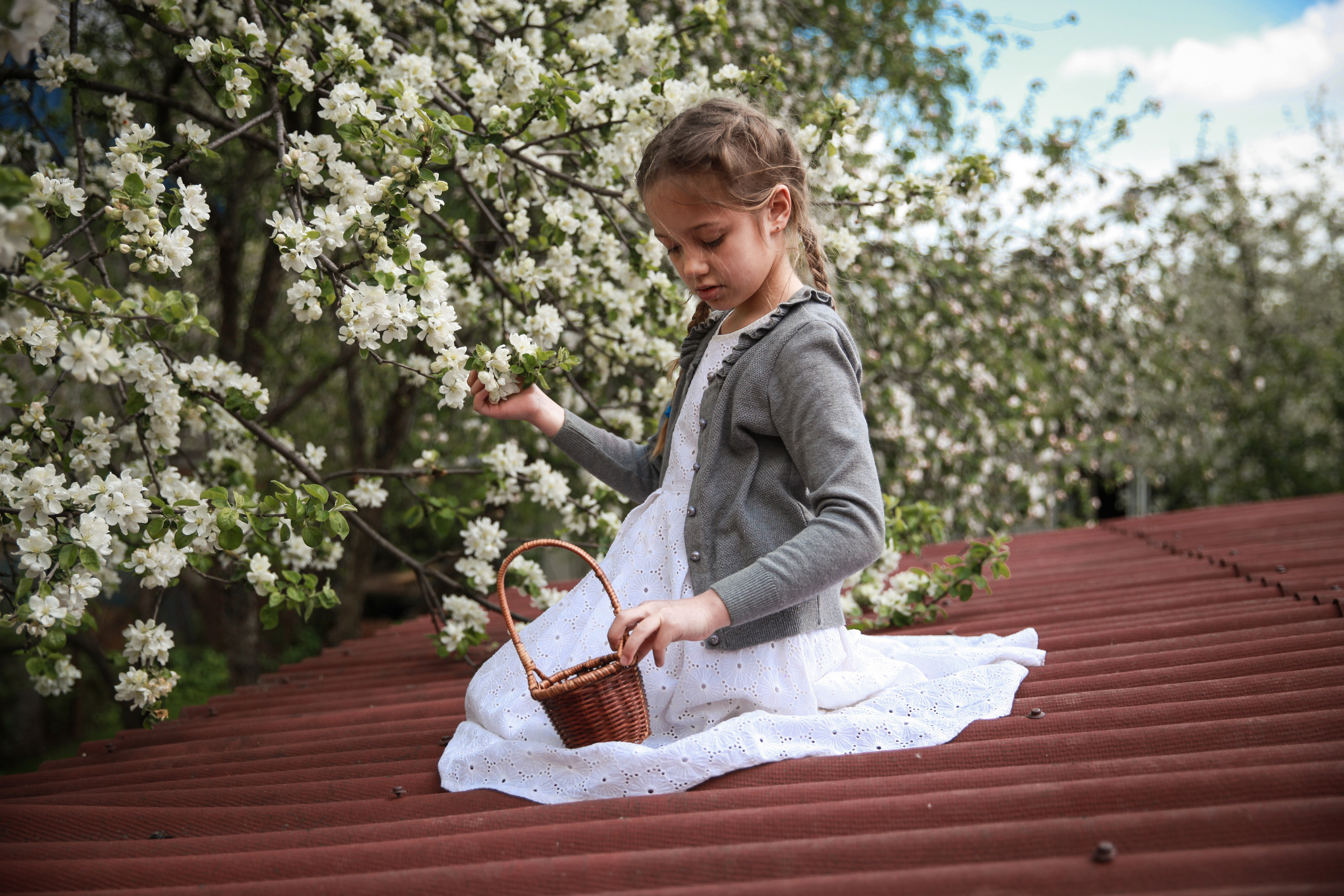 Фотосессия в цветах. Фотограф в Железнодорожном и Балашихе