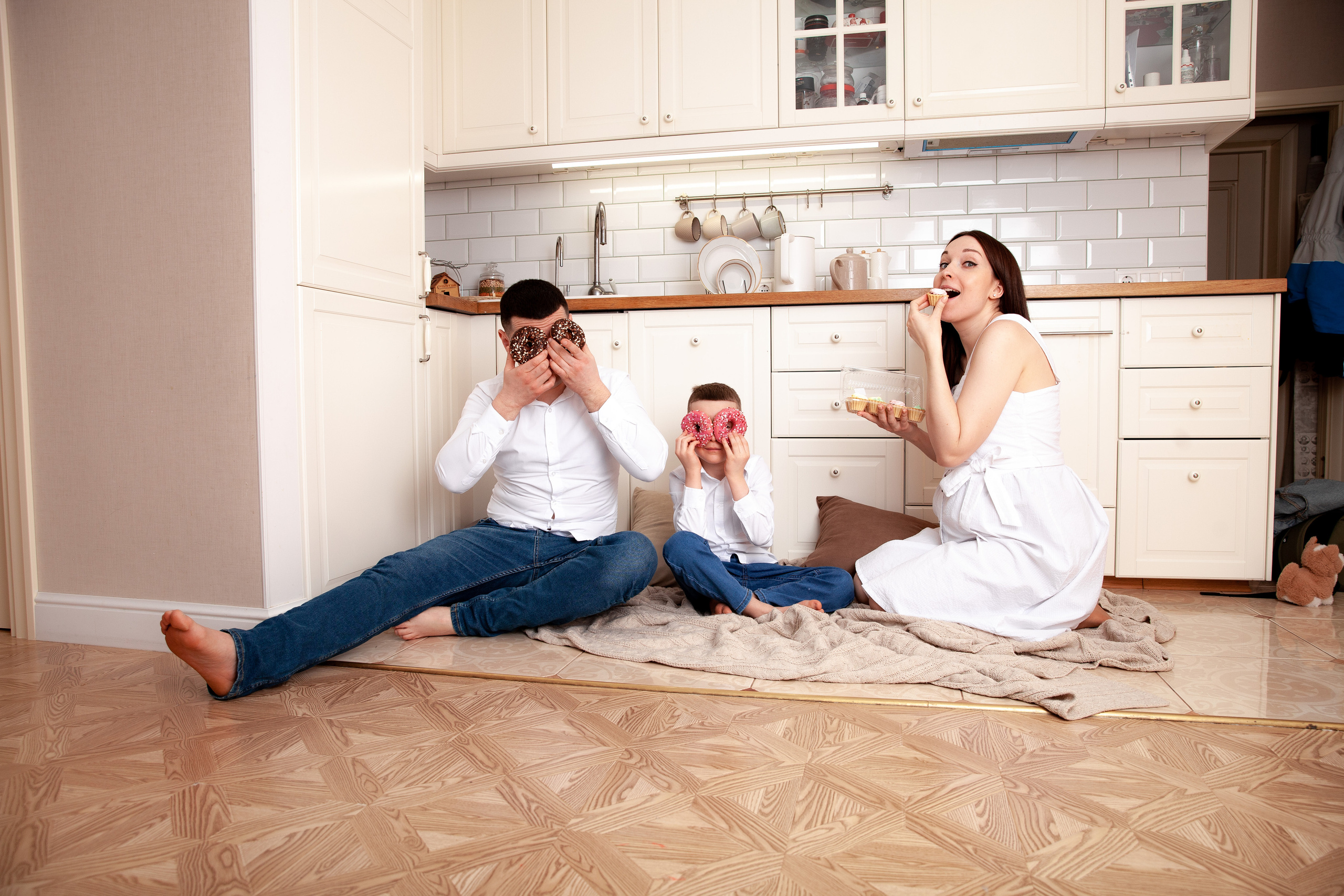 Белая кухня