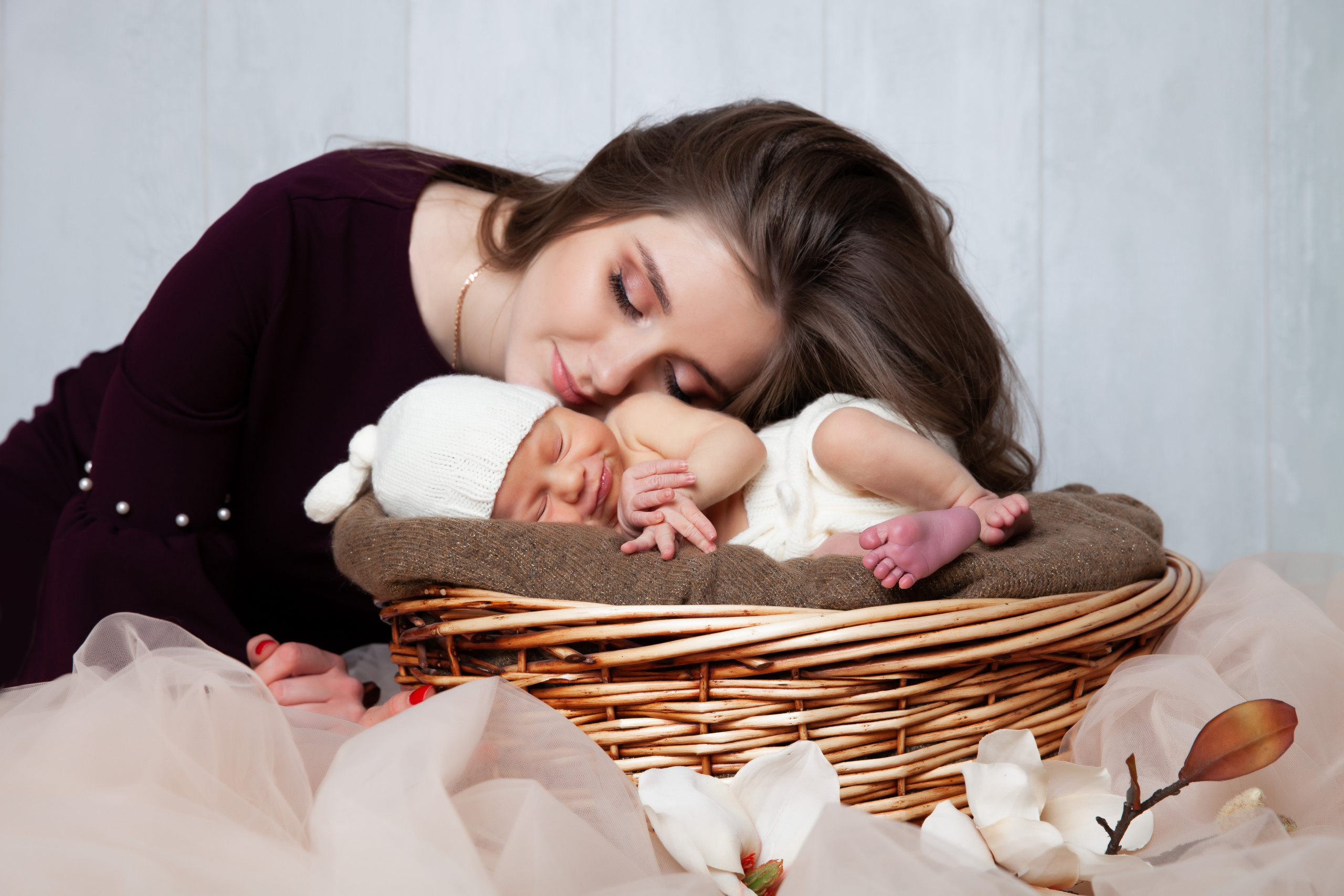 Ньюборн у меня в студии. Фотограф в Железнодорожном и Балашихе