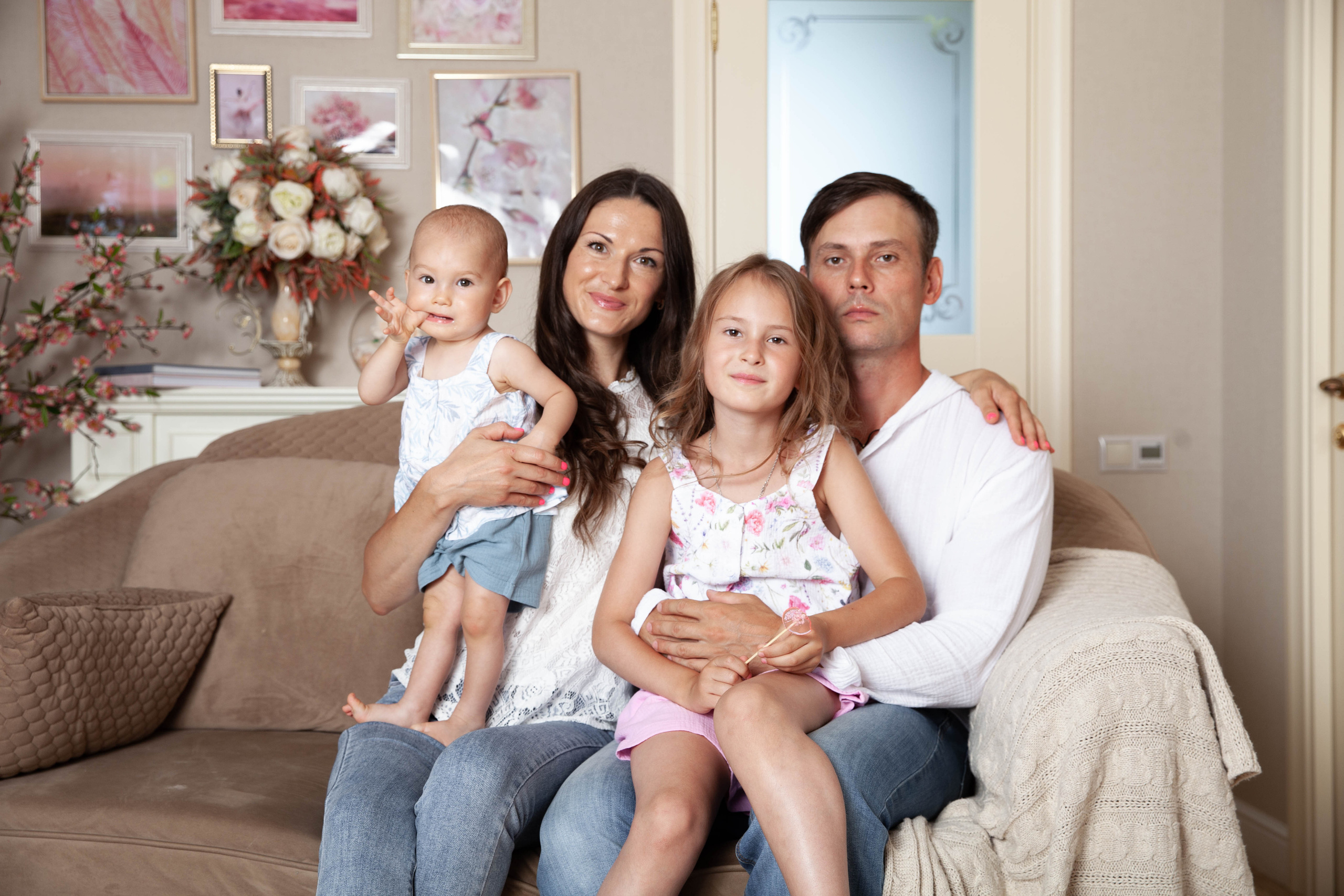 Праздничная фотосессия годовасия. Фотограф в Железнодорожном и Балашихе