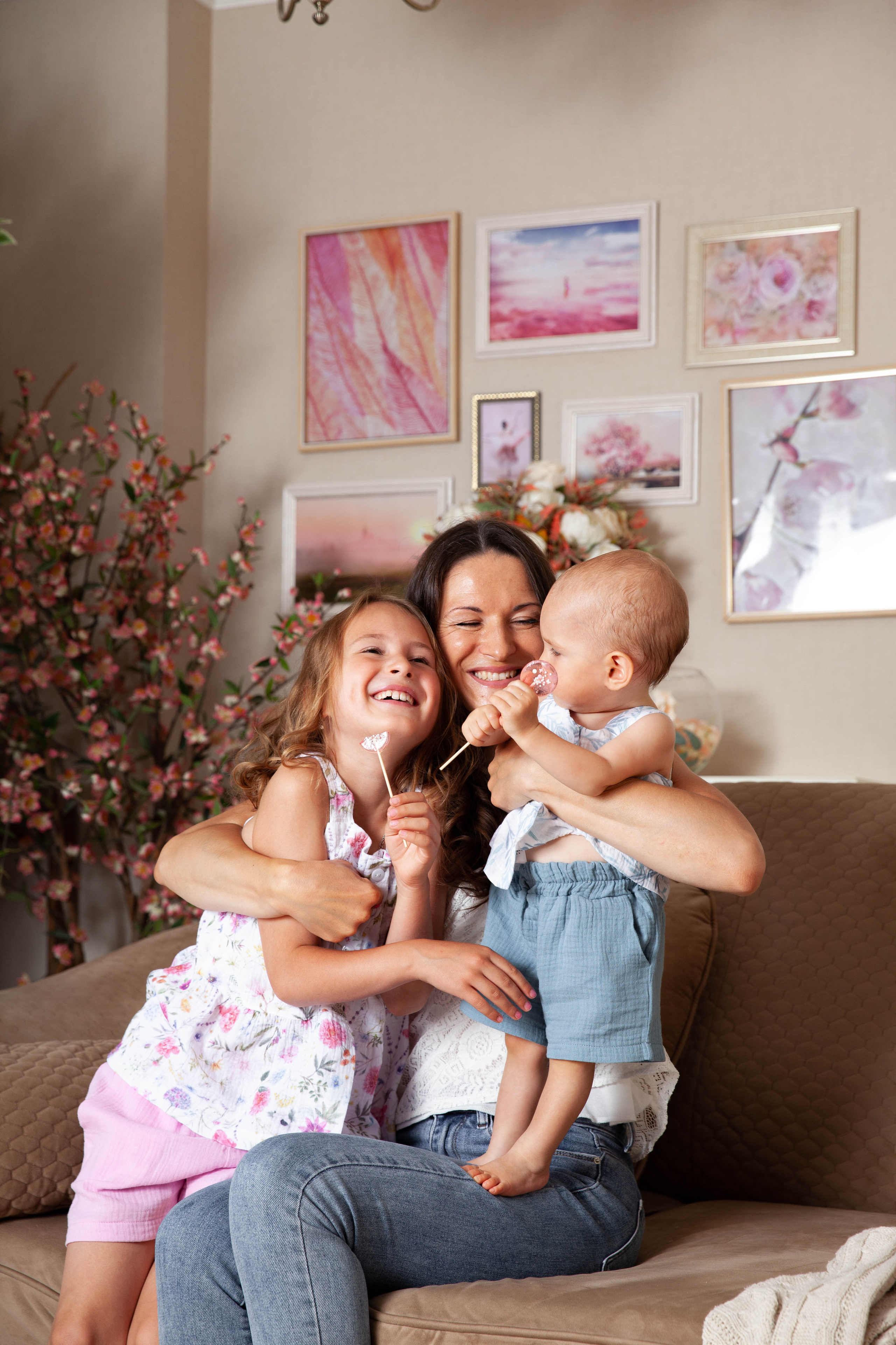 Праздничная фотосессия годовасия. Фотограф в Железнодорожном и Балашихе