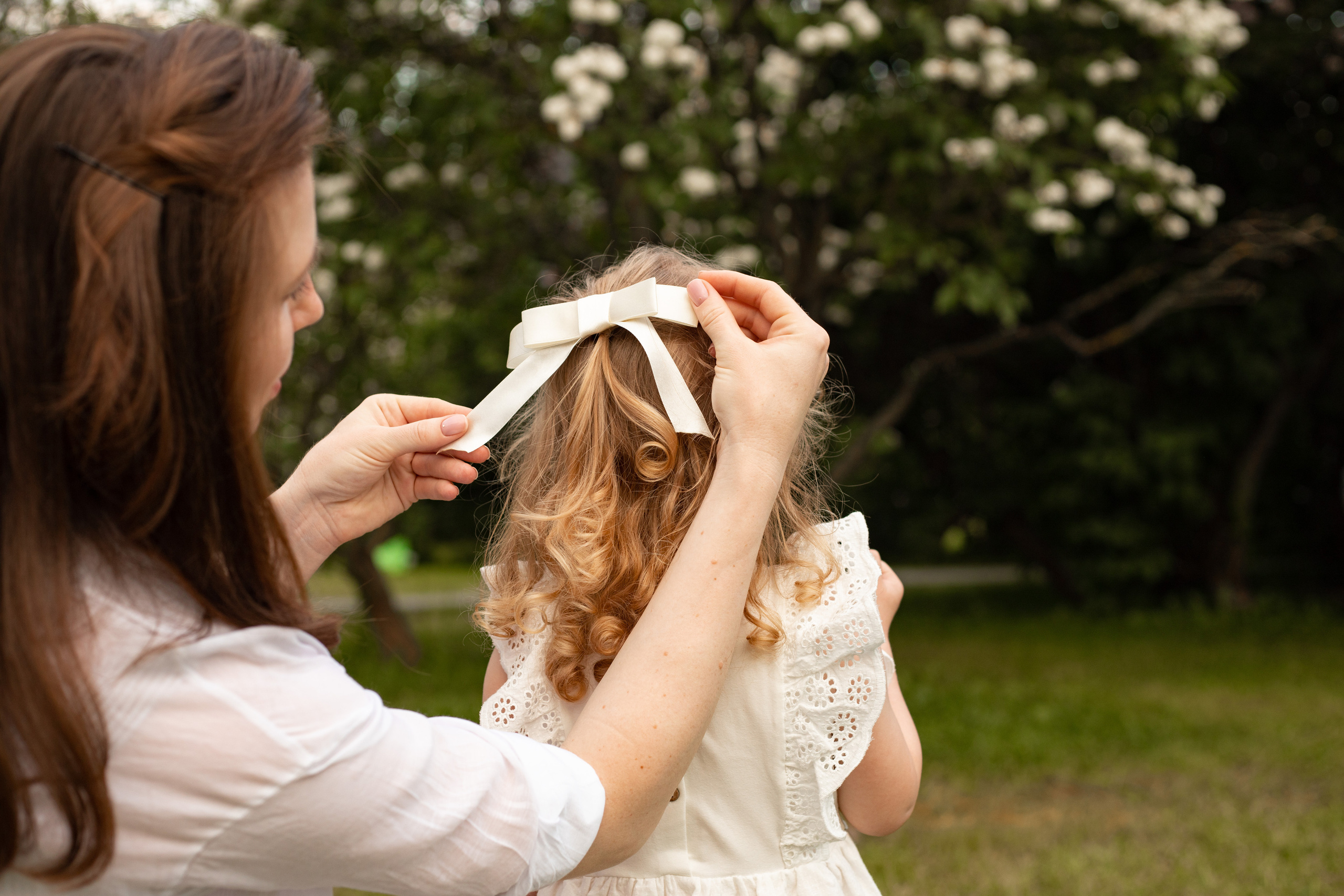 бантик для девочки