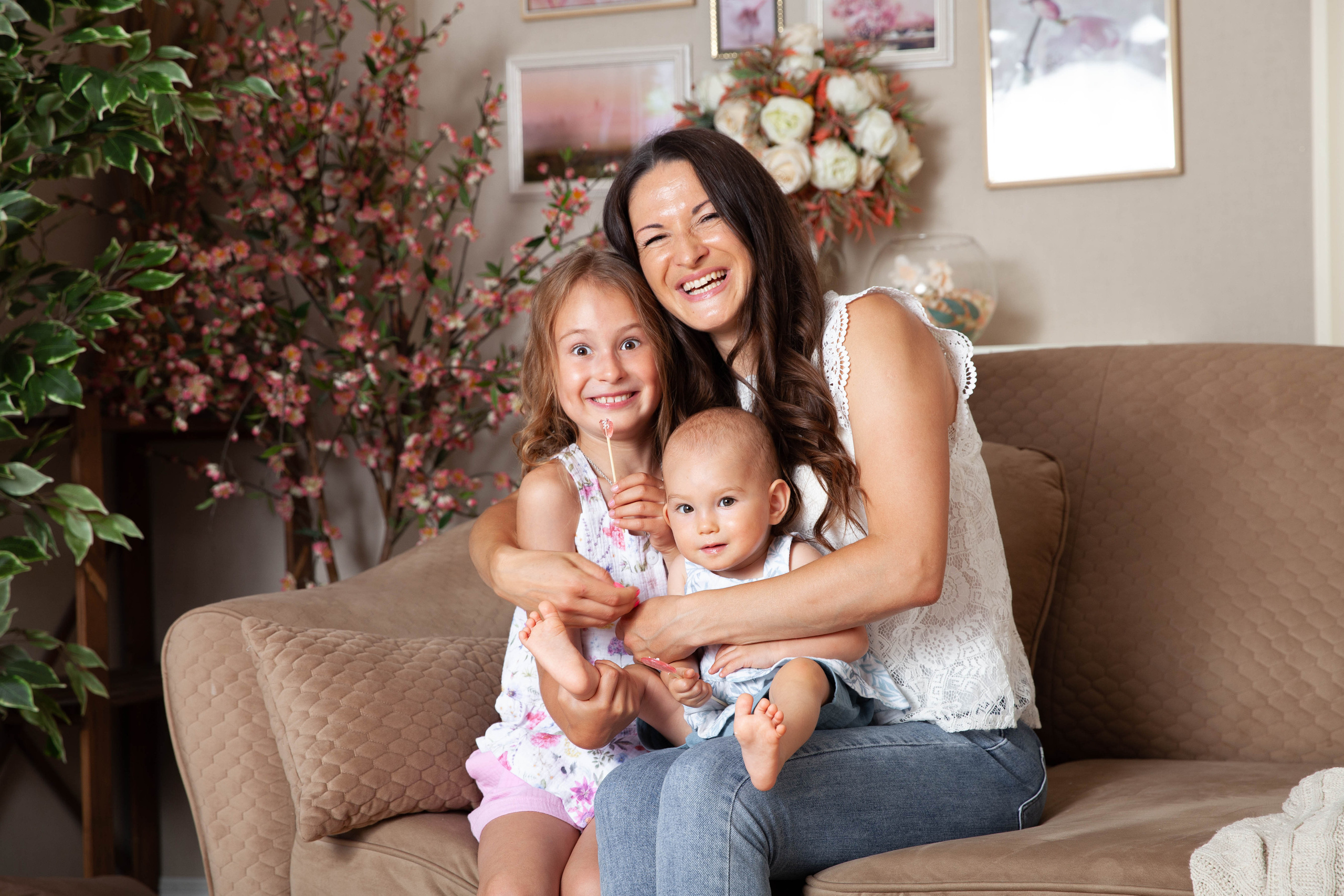 Праздничная фотосессия годовасия. Фотограф в Железнодорожном и Балашихе