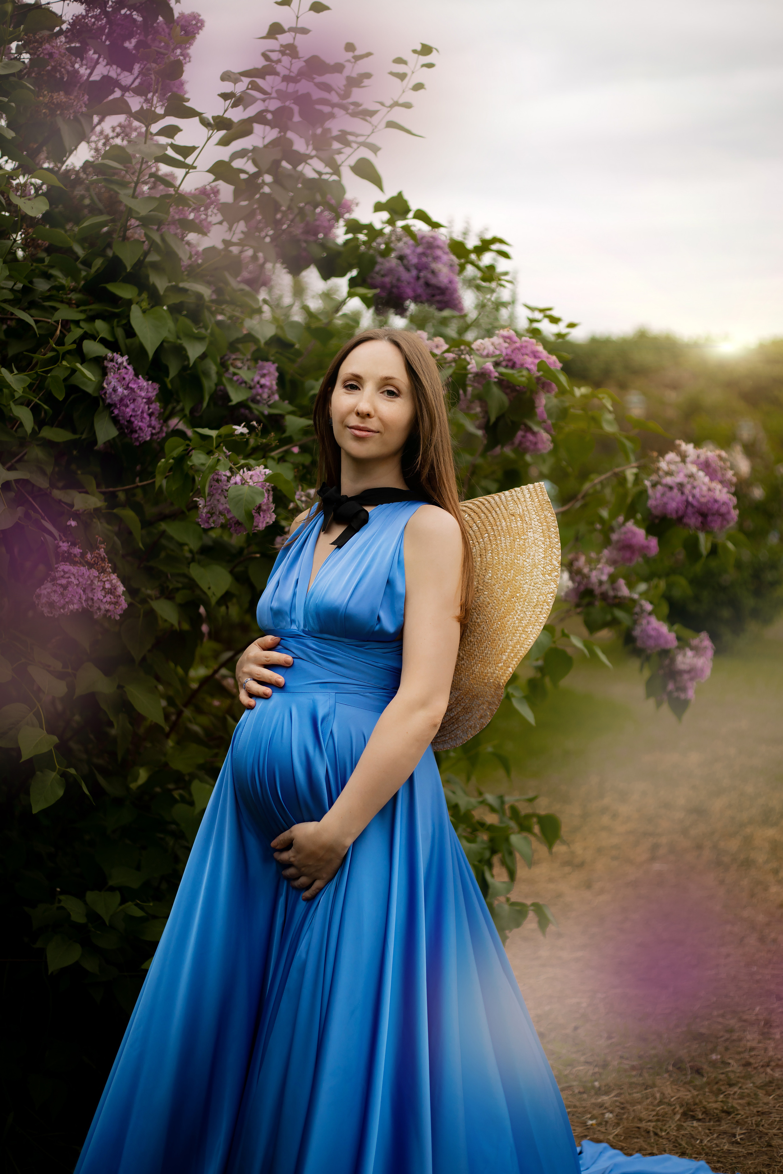 Платье для съёмки в Сиреневом саду
