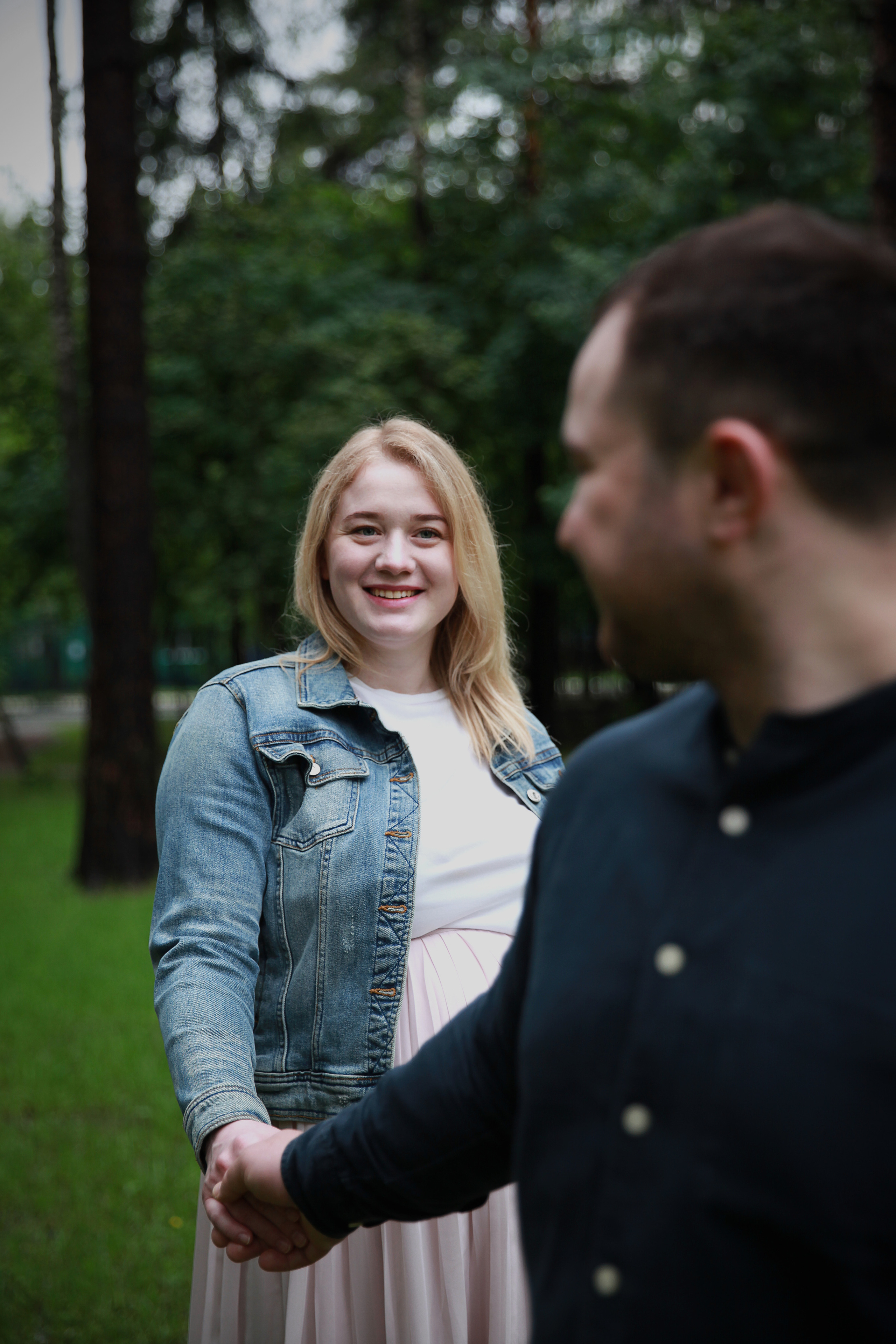 Фотосессия беременности прогулка