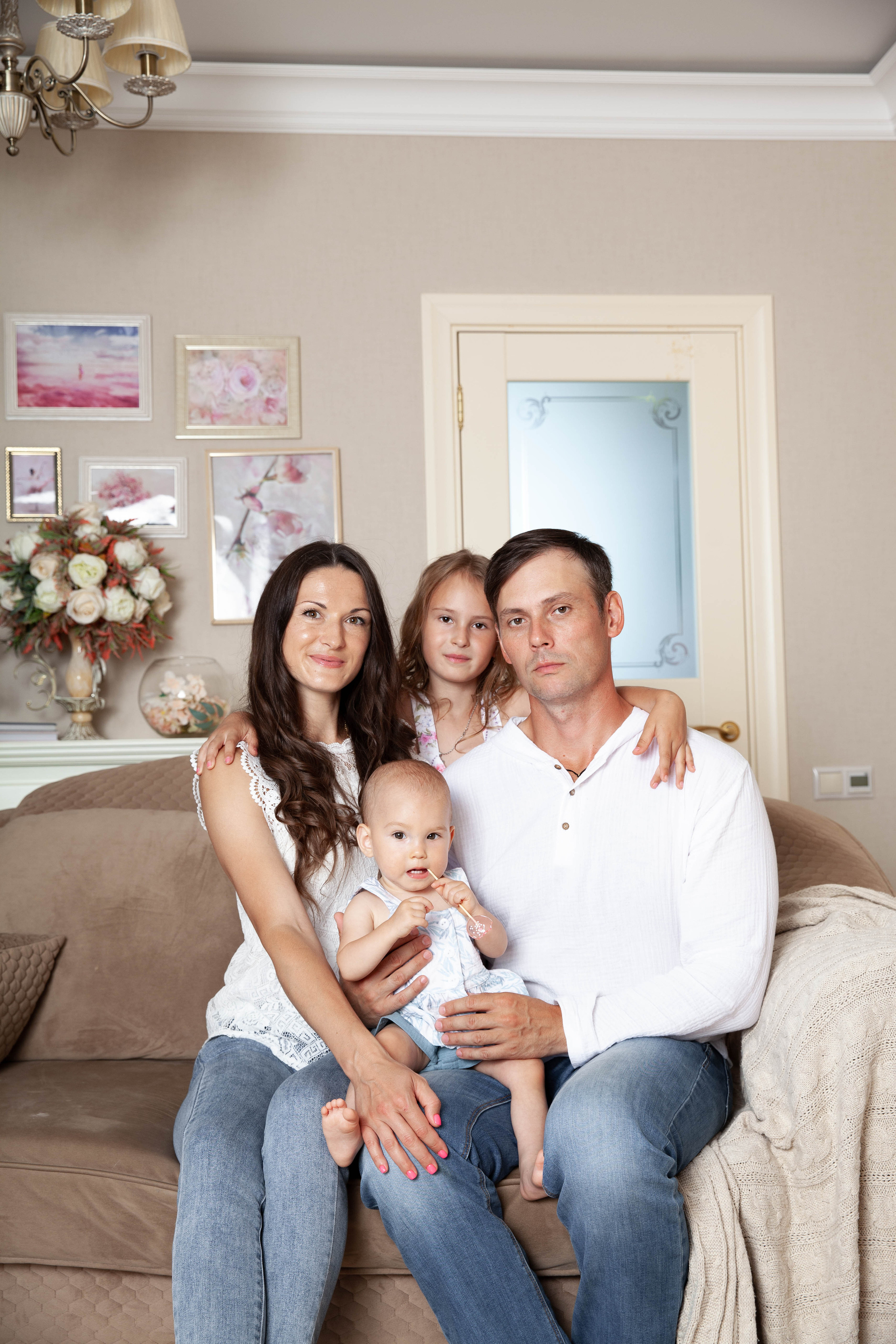 Праздничная фотосессия годовасия. Фотограф в Железнодорожном и Балашихе