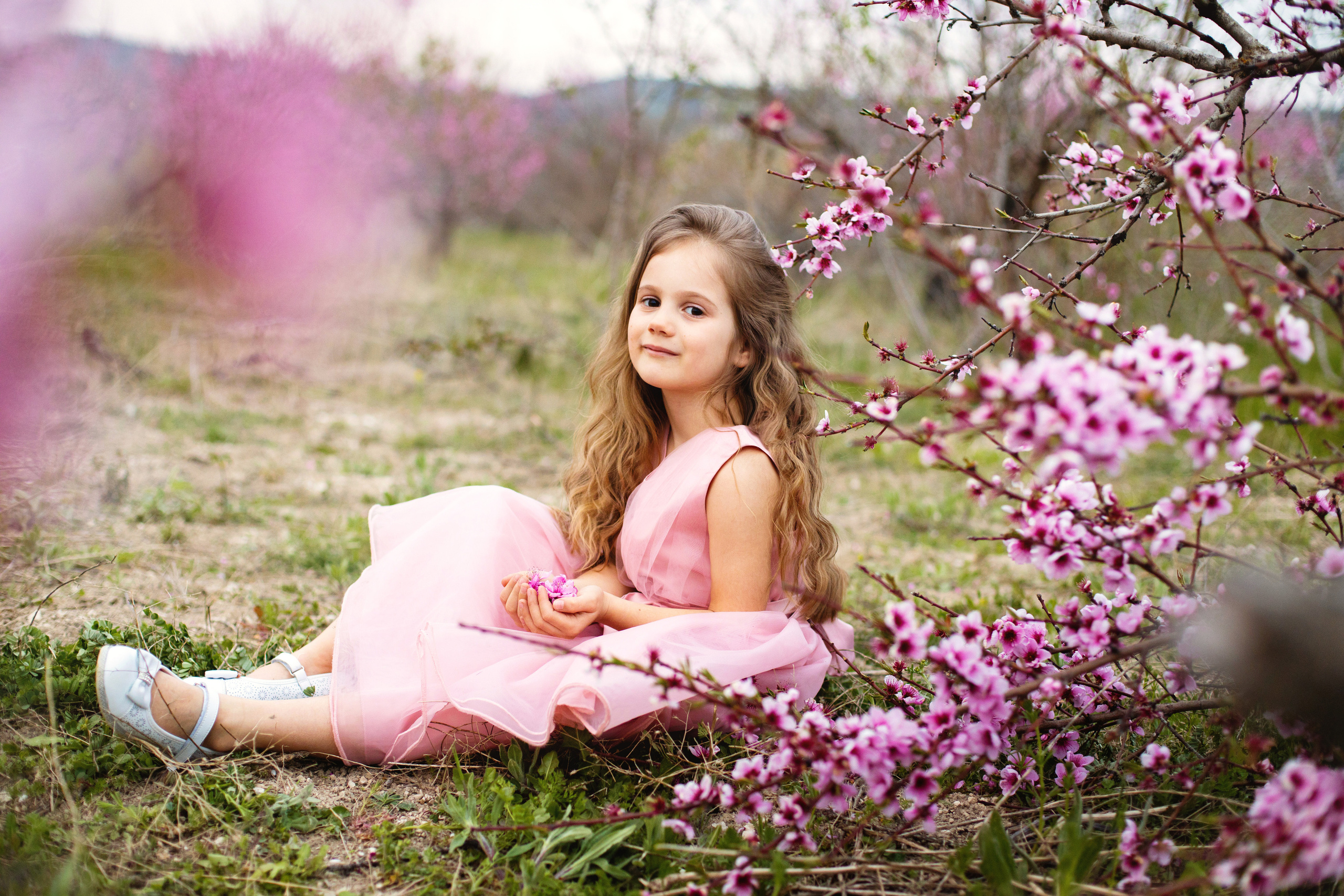 Фотосессия в цветах. Фотограф в Железнодорожном и Балашихе